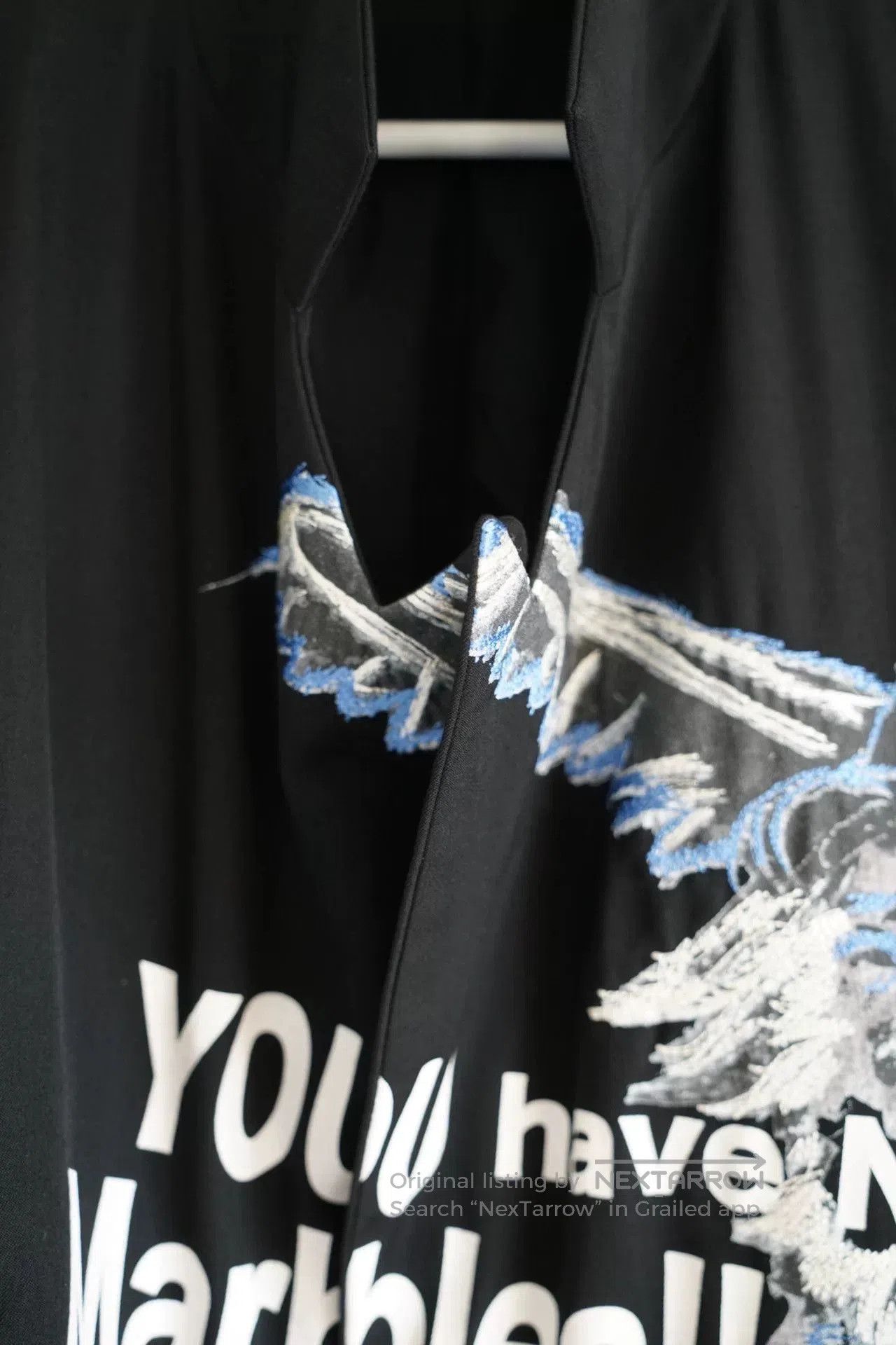Yohji Yamamoto Yohji Yamamoto Laborer Embroidered Suit Coat. Size US L / EU 52-54 / 3 - 4 Thumbnail
