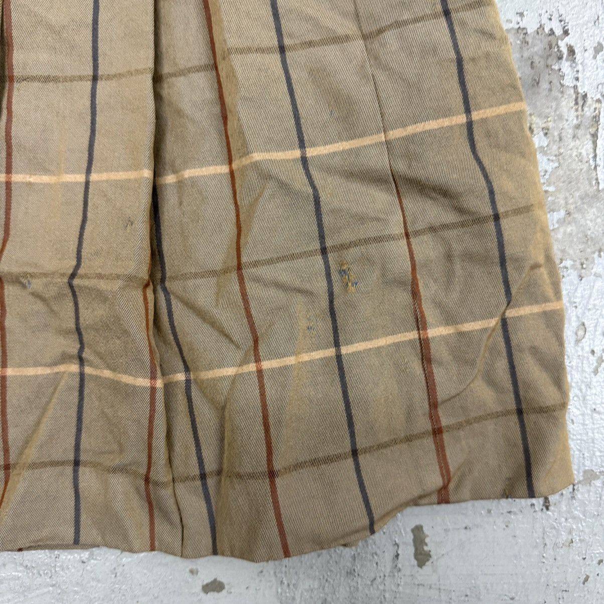 Burberry Burberrys Vintage Wool Plaid Midi Skirt Size 25" / US 0 / IT 36 - 2 Thumbnail