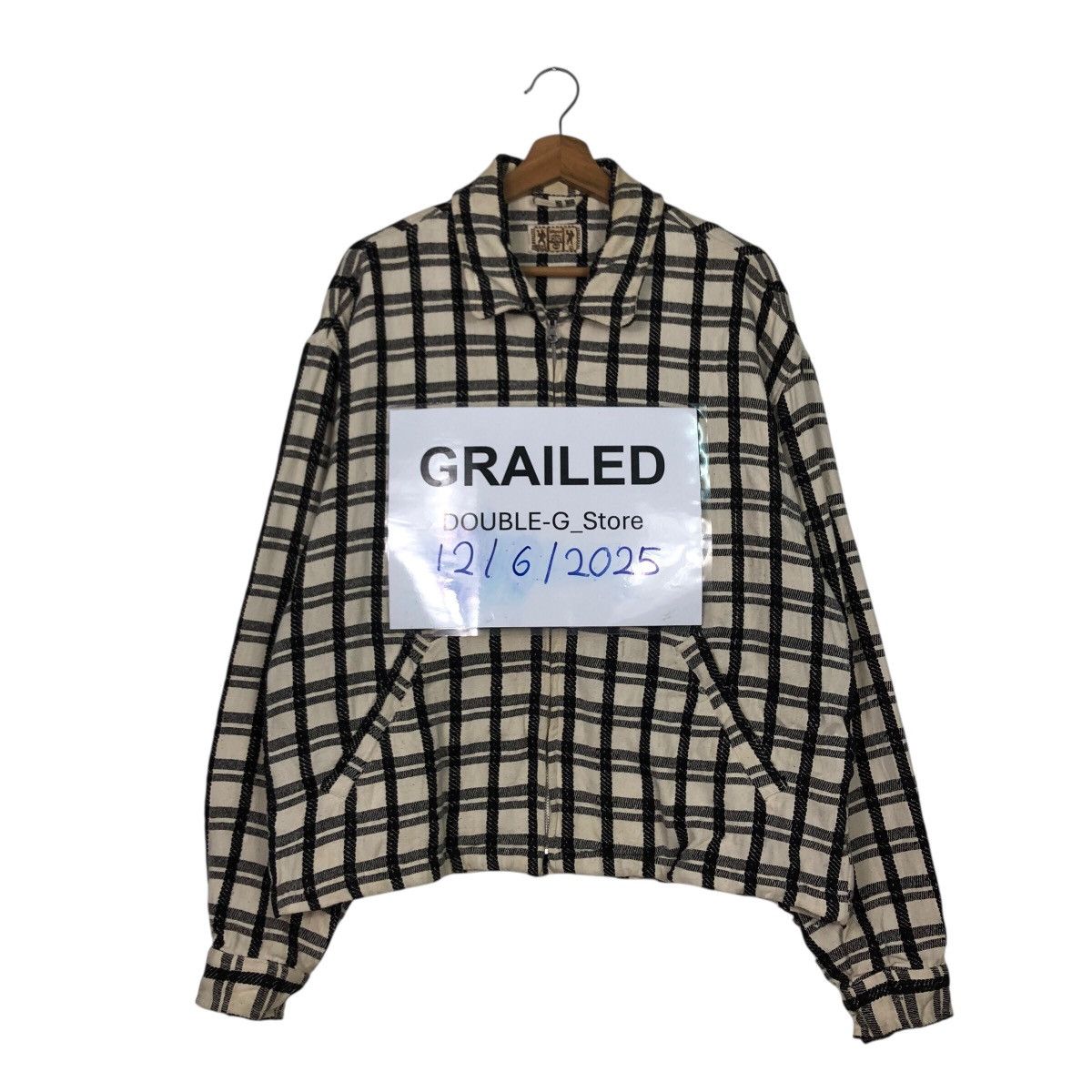 Japanese Brand 📌Vintage Bomber Jacket Tartan Design Milagosta Issey Miyake Size US L / EU 52-54 / 3 - 1 Thumbnail