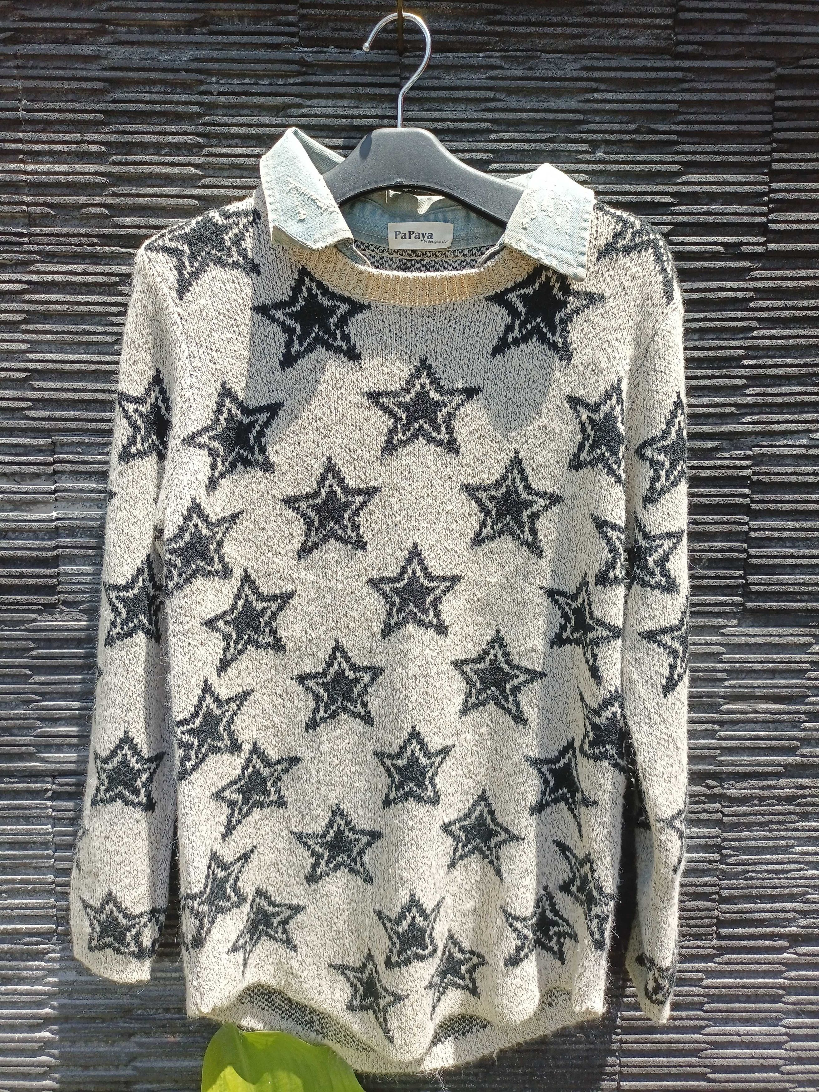 Other Papaya Double layer knitted wear star isseymiyake styled Size US M / EU 48-50 / 2 - 5 Thumbnail