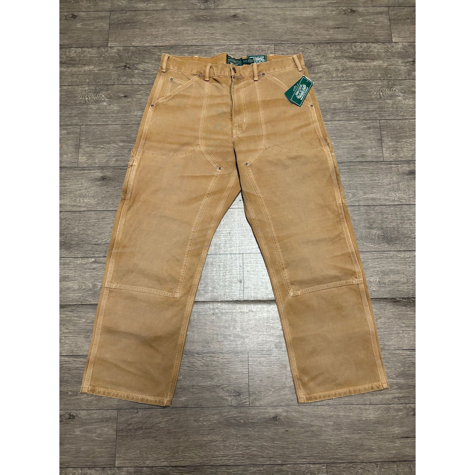 Ralph Lauren Polo Country Pants 34x30 Double Knee Carpenter