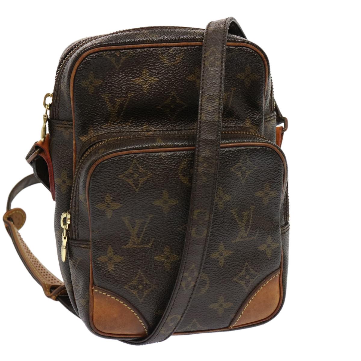 Louis Vuitton Amazon Brown Canvas Shoulder Bag (Pre-Owned) Size ONE SIZE - 1 Thumbnail