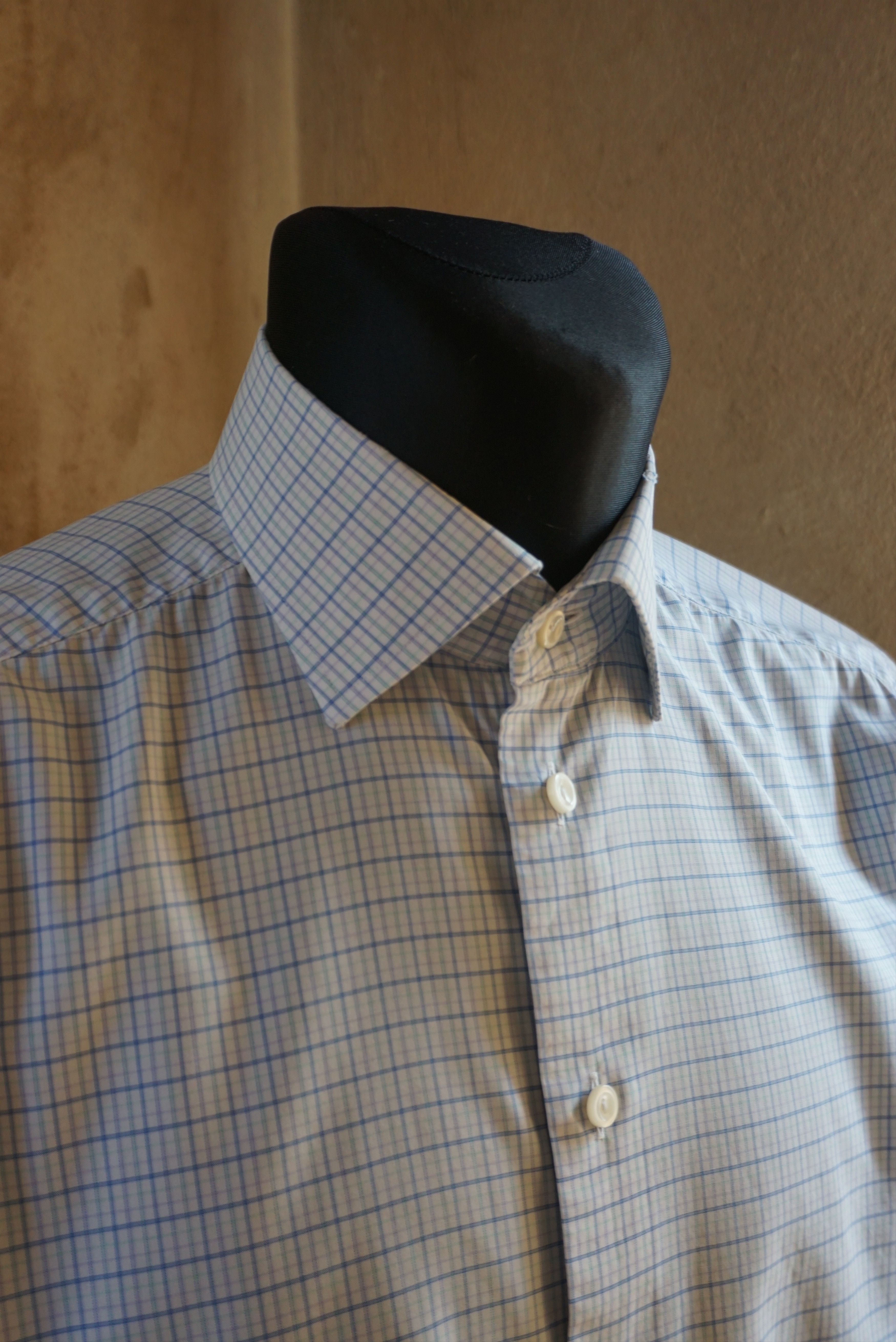 Eton ETON slim fit checked shirt 16.5" 42 cm formal business Size US L / EU 52-54 / 3 - 5 Thumbnail