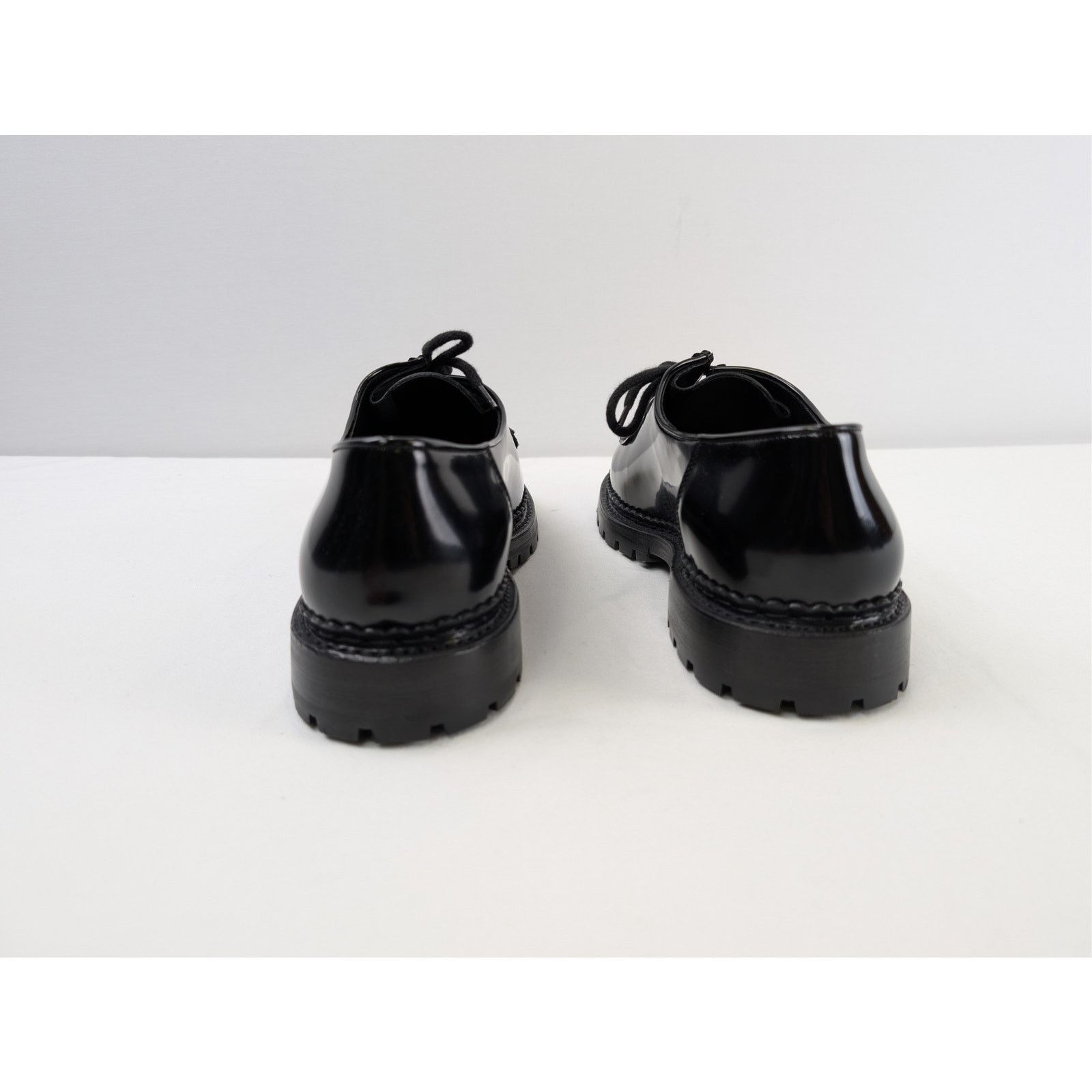 Saint Laurent Paris o1rshd1 Malo 20 Derby Shoe Boots in Black Size US 8 / EU 41 - 11 Thumbnail