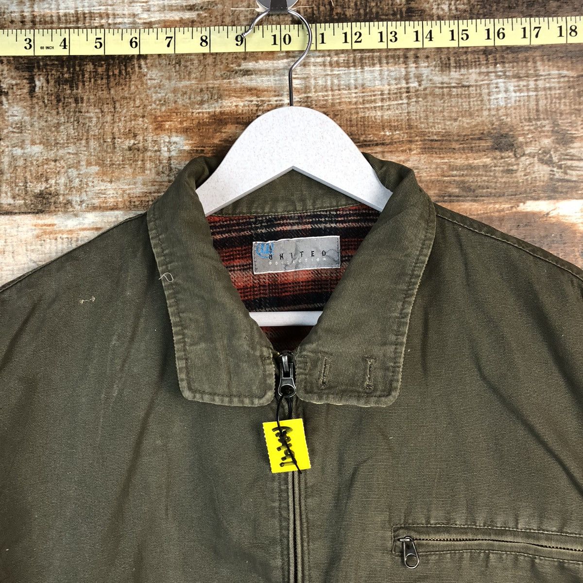 Other United Green military Bombers Jacket #A2197 Size US L / EU 52-54 / 3 - 4 Thumbnail