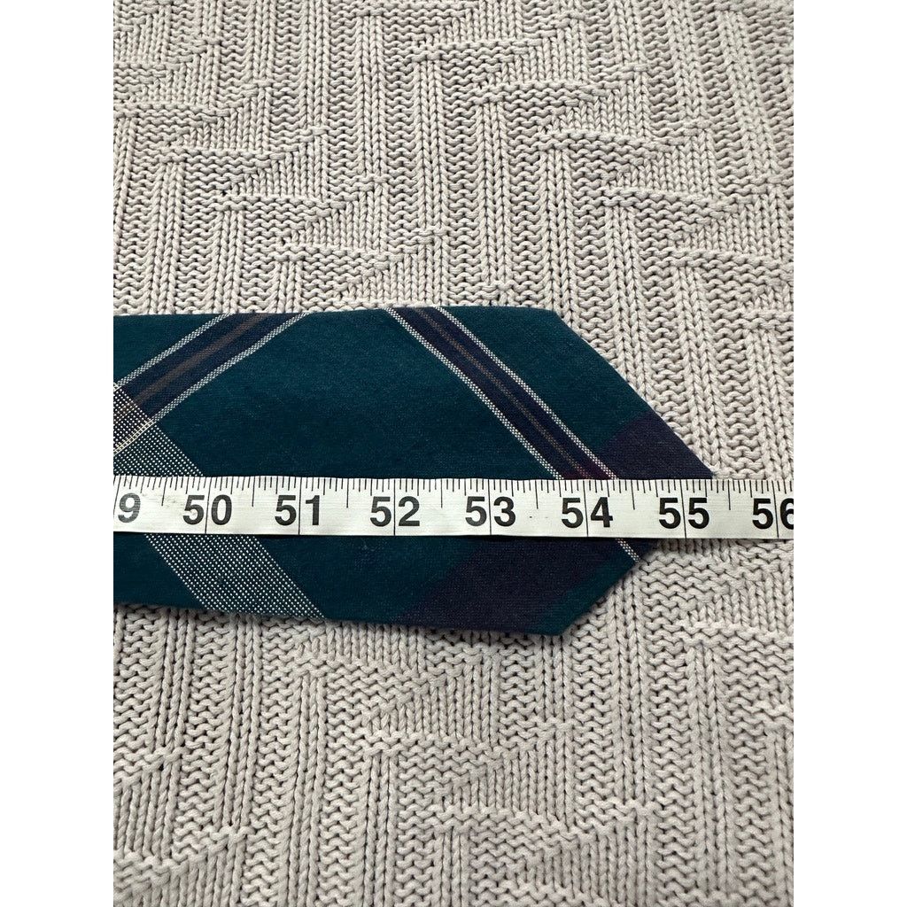 American Eagle Outfitters Vintage American Eagle plaid cotton tie Size ONE SIZE - 4 Thumbnail