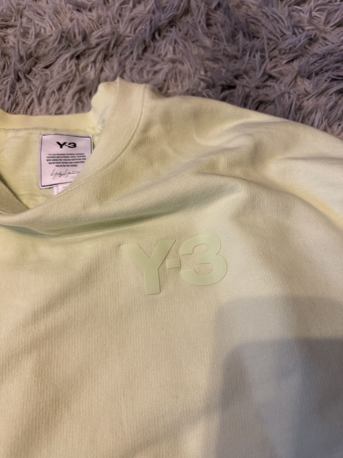 Y-3 logo sweatshirt Size US XXL / EU 58 / 5 - 3 Thumbnail