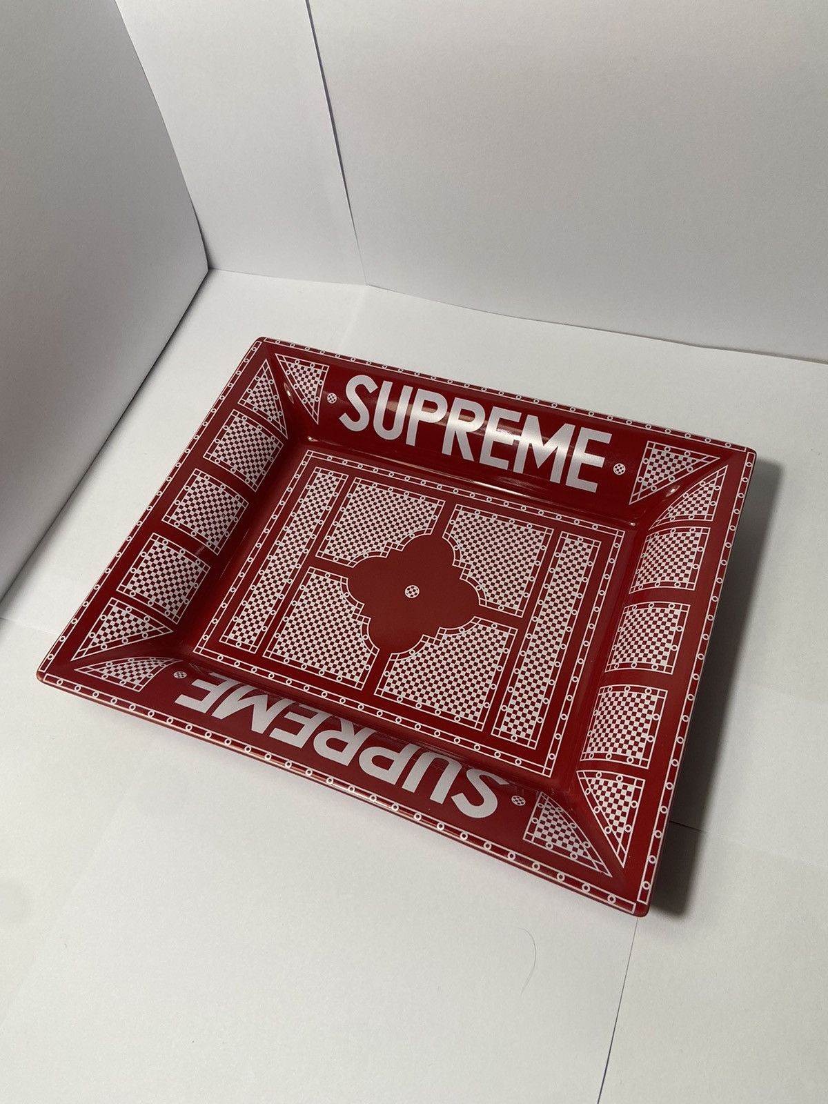 12SS Supreme シュプリーム Ceramic Tray Supreme Ceramic Ashtray SS 2012 Hermes Motif | eBay