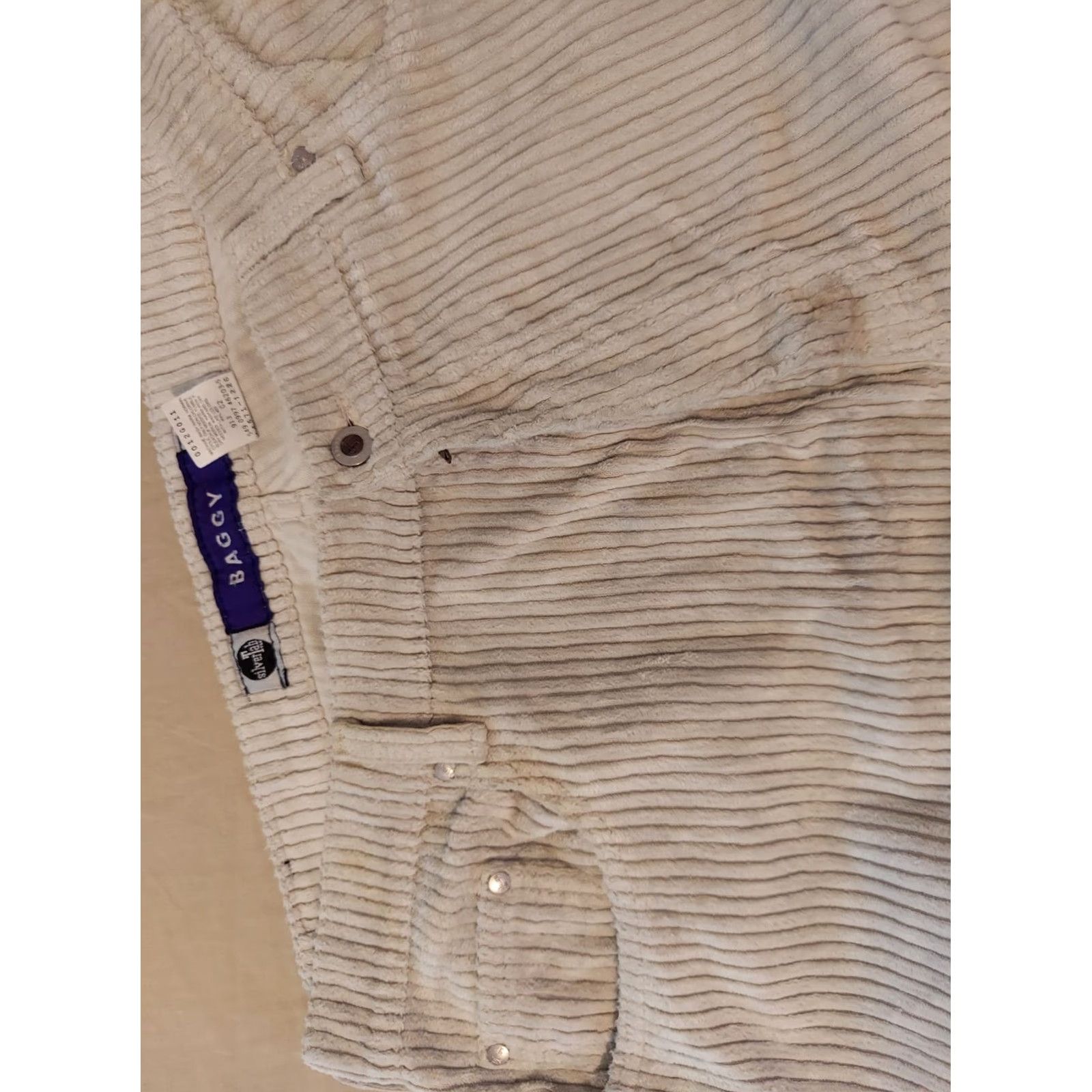 Levi's VINTAGE Levi's Silvertab Pants Mens Dress Pants 38x34 Beige Khaki Baggy 90s Skate Hip Hop Size US 38 / EU 54 - 8 Thumbnail