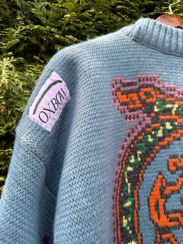 Oxbow Vintage Oxbow “Pohono” graphic knit – Made in France Size US XL / EU 56 / 4 - 2 Thumbnail