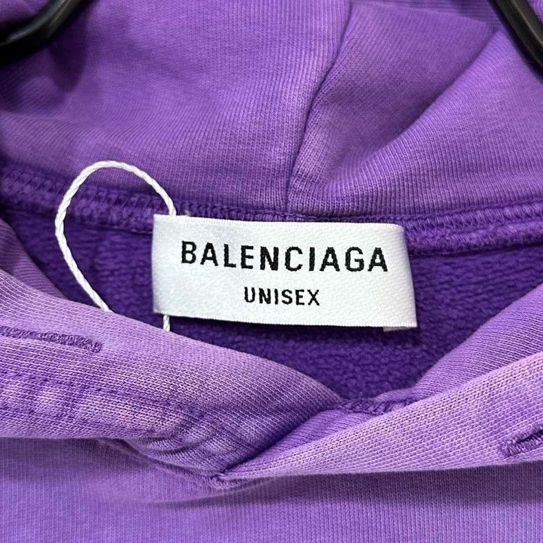 Balenciaga Balenciaga Double ring embroidered logo vintage hoodie-2507 Size US L / EU 52-54 / 3 - 5 Thumbnail