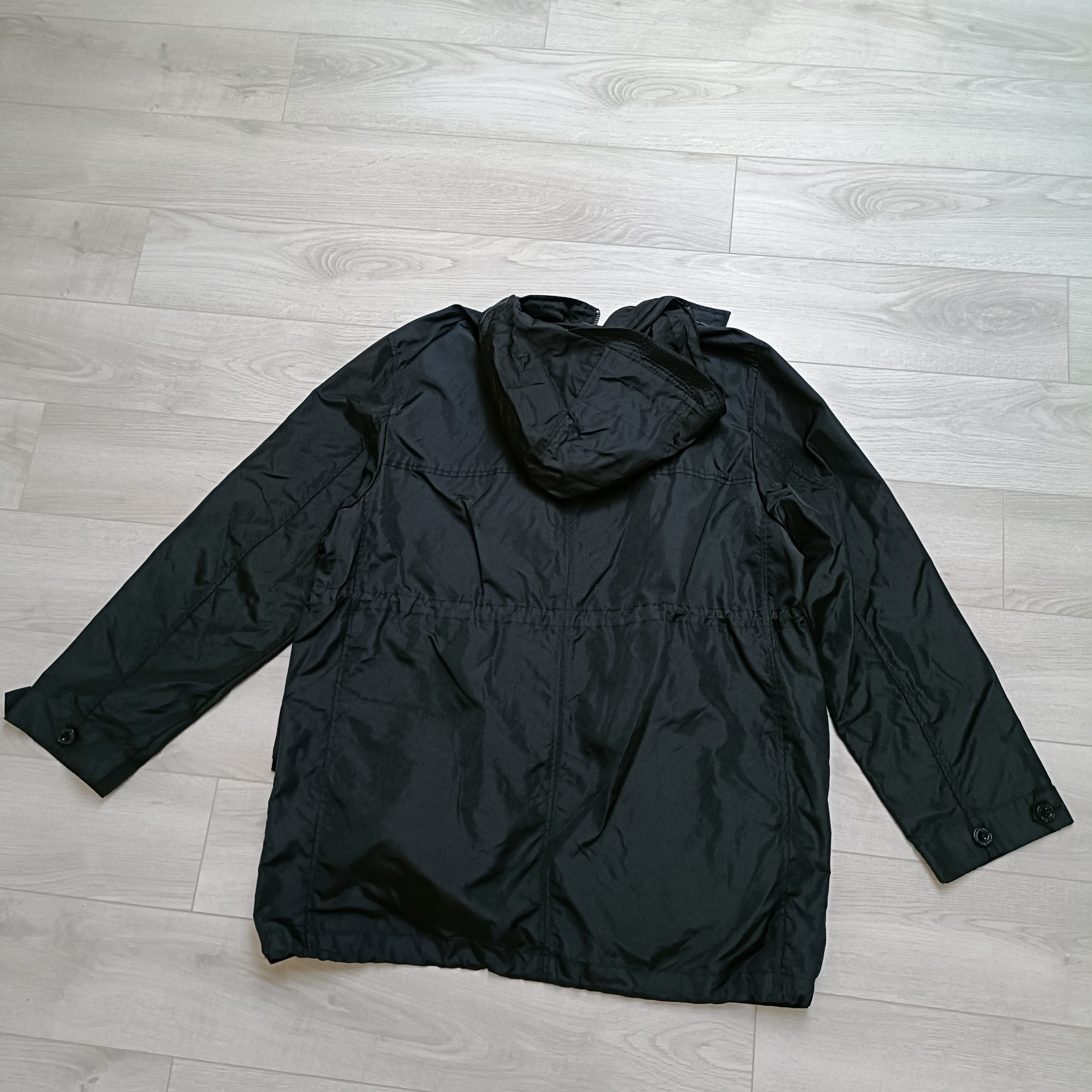 Burberry Men's Black Full Zip Hooded Coat ! Size US XL / EU 56 / 4 - 5 Thumbnail
