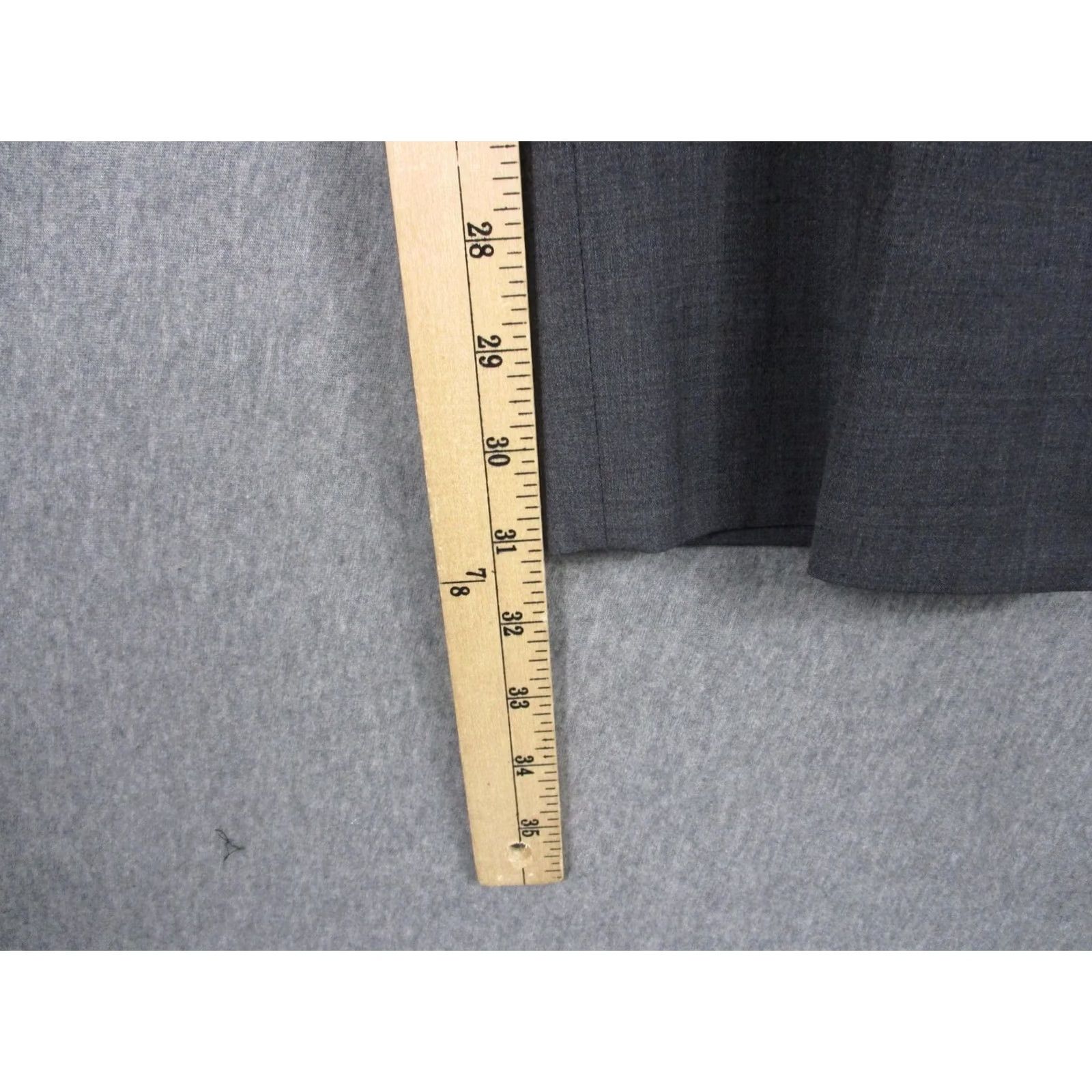 Brooks Brothers Brooks Brothers Dress Pants Mens W35/L32 Gray Wool Stretch Flat Front Regent Fit Business Formal Wedding Size US 35 - 6 Thumbnail