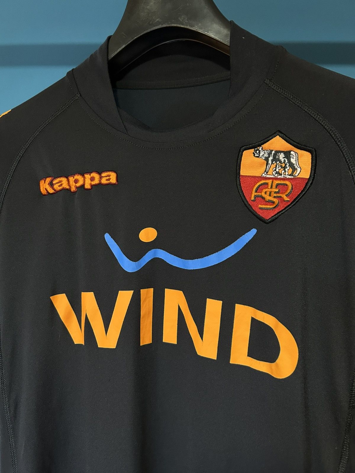 Kappa Vintage t-skirt AS Roma Kappa jersey 2008/09 season Size US L / EU 52-54 / 3 - 4 Thumbnail