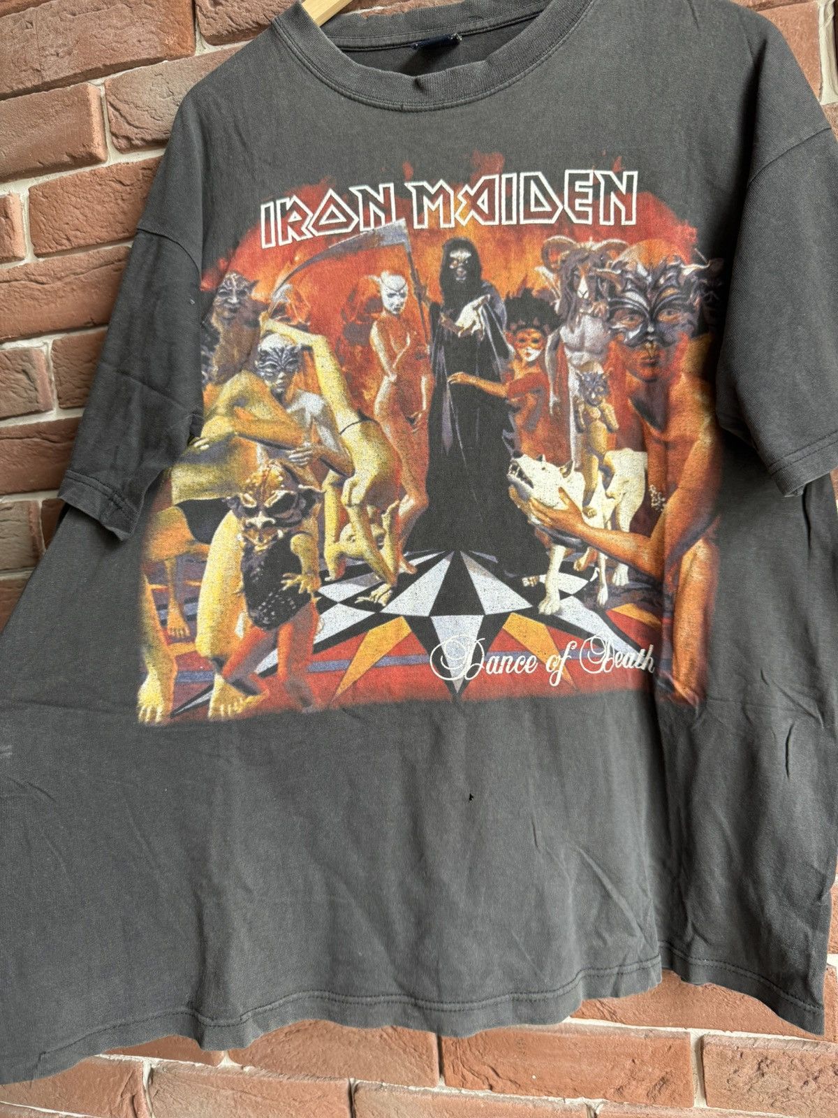 Band Tees Rare Vintage 00s Iron Maiden Dance Death Metal Band Tee XL Size US XL / EU 56 / 4 - 3 Thumbnail