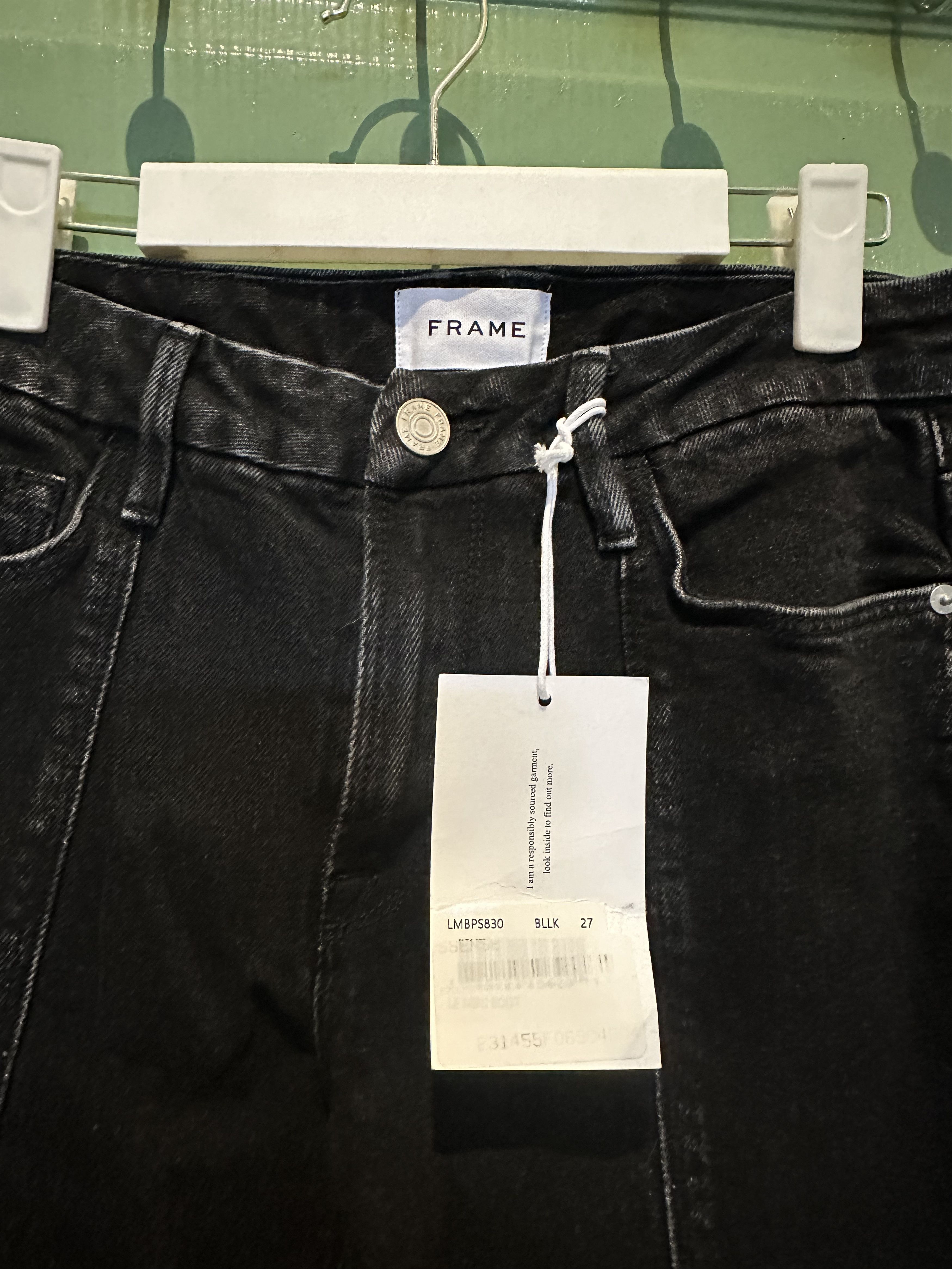 Frame Frame black Le Mini Boot mid-rise bootcut jeans Size 27" / US 4 / IT 40 - 7 Thumbnail