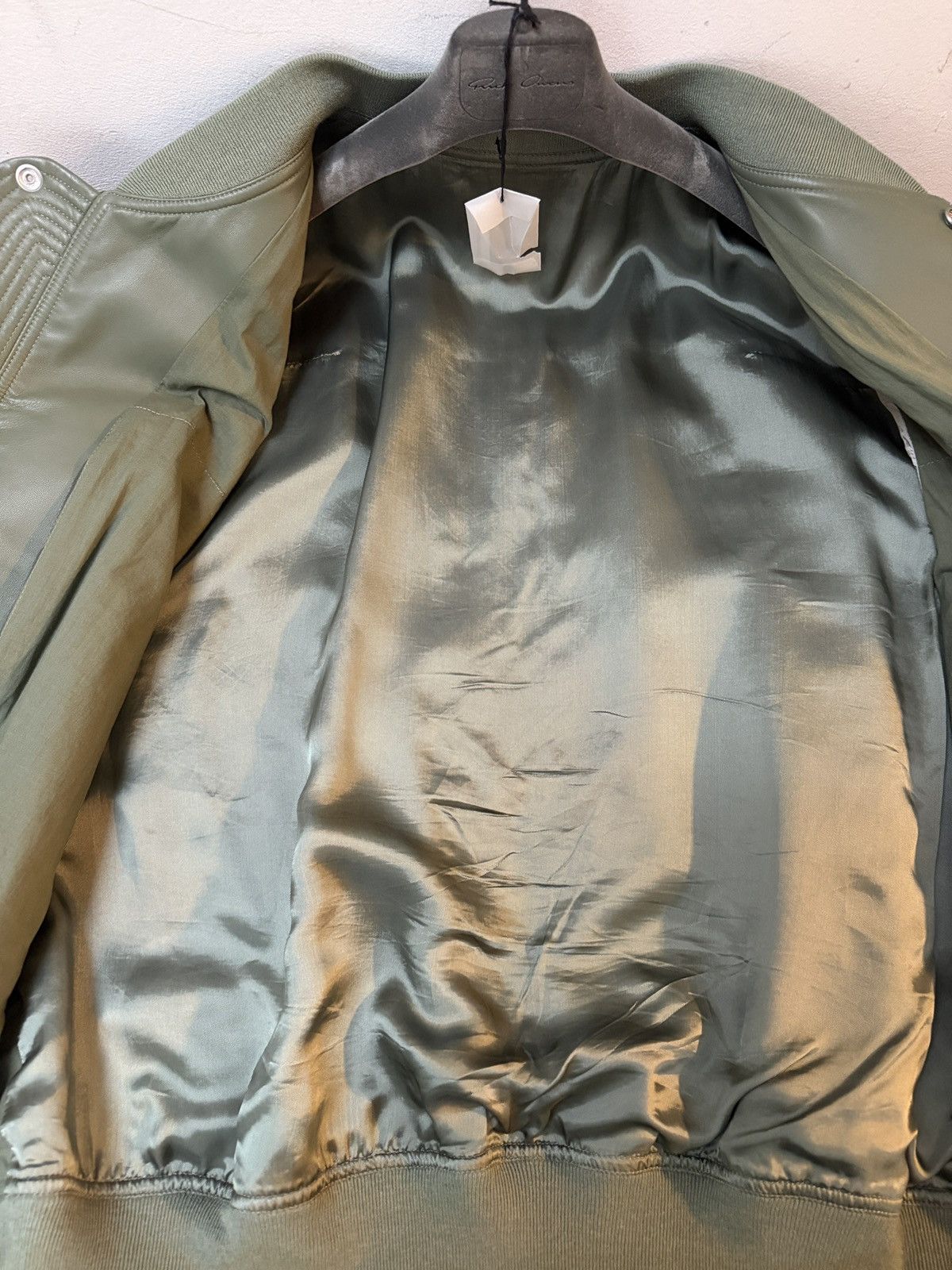 Rick Owens EDFU S/S - CLASSIC FLIGHT - MOSS Size US XL / EU 56 / 4 - 9 Thumbnail