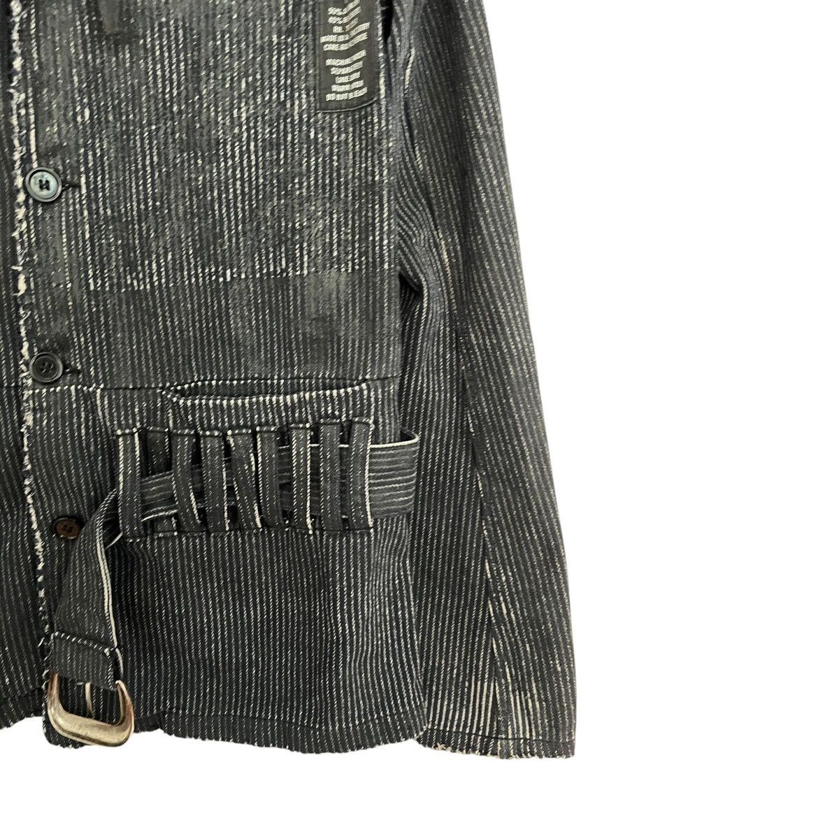 Other H.anarchy raw edge pinstripe blazer Size US M / EU 48-50 / 2 - 3 Thumbnail