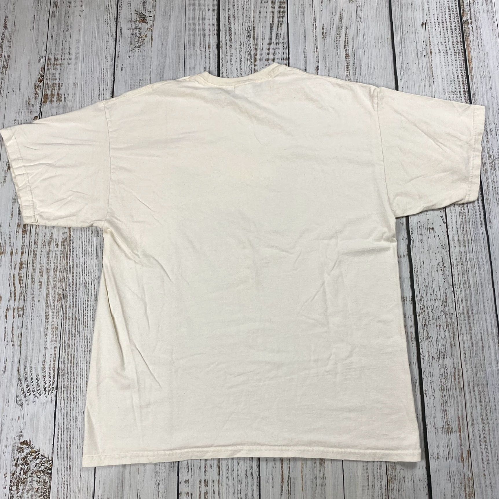 Gildan VINTAGE GILDAN WD-45 FARM AGRICULTURE SHIRT XL IVORY CREME 80s USA MENS Size US XL / EU 56 / 4 - 5 Thumbnail