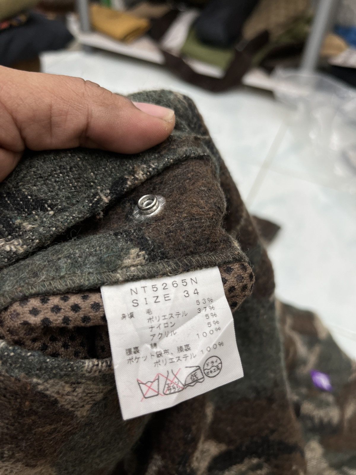 The North Face × Vintage 🔥🔥🔥STEALS VTG THE NORTH FACE CAMO WOOL PANTS Size US 34 / EU 50 - 14 Thumbnail