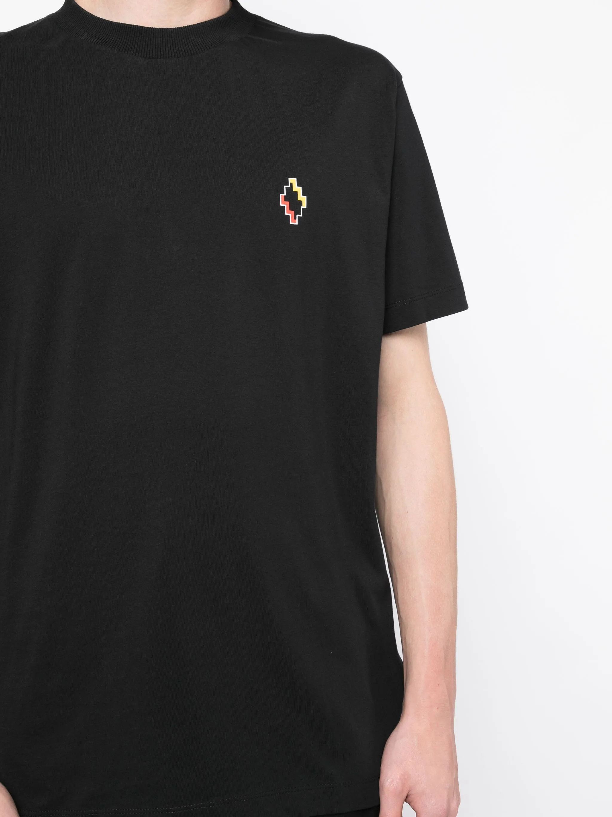 Off-White o1y0325 Logo Crewneck T-Shirt in Black Size US S / EU 44-46 / 1 - 2 Thumbnail
