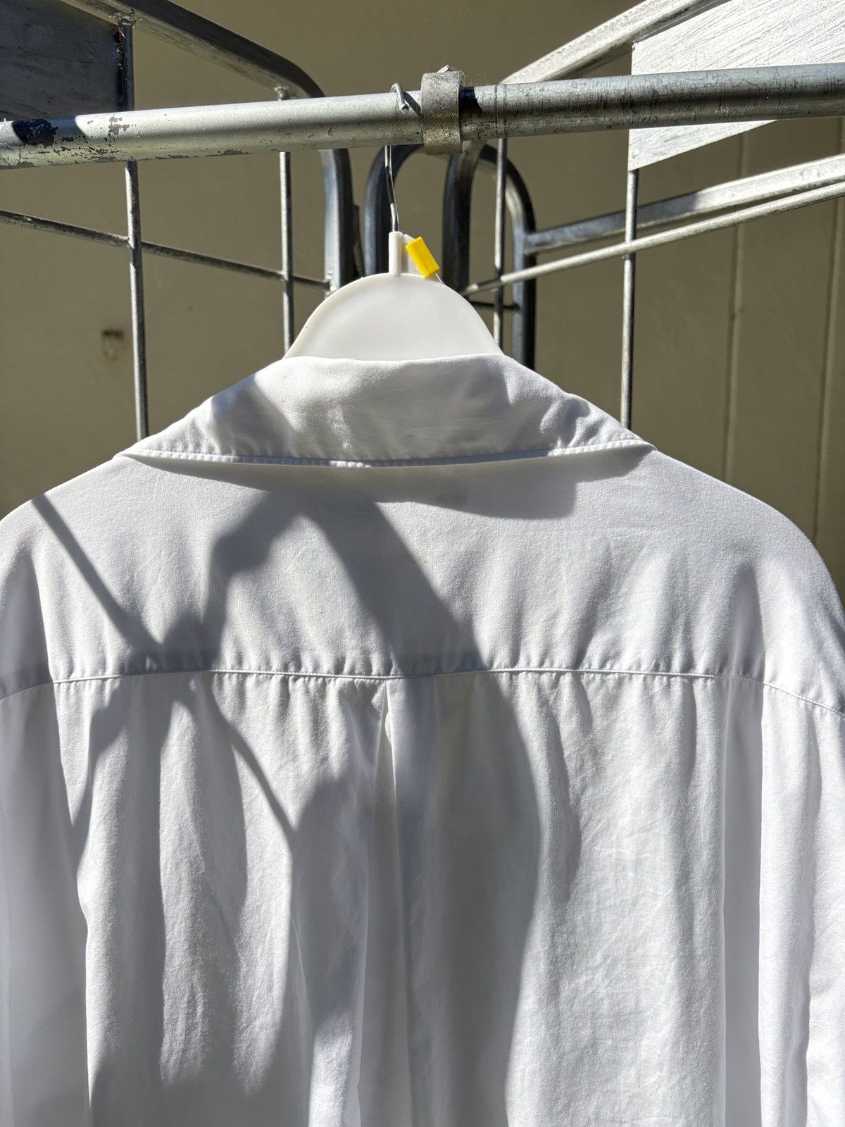 Junya Watanabe Junya Watanabe white oversized shirt dress vents at sleeves Size M / US 6-8 / IT 42-44 - 8 Thumbnail