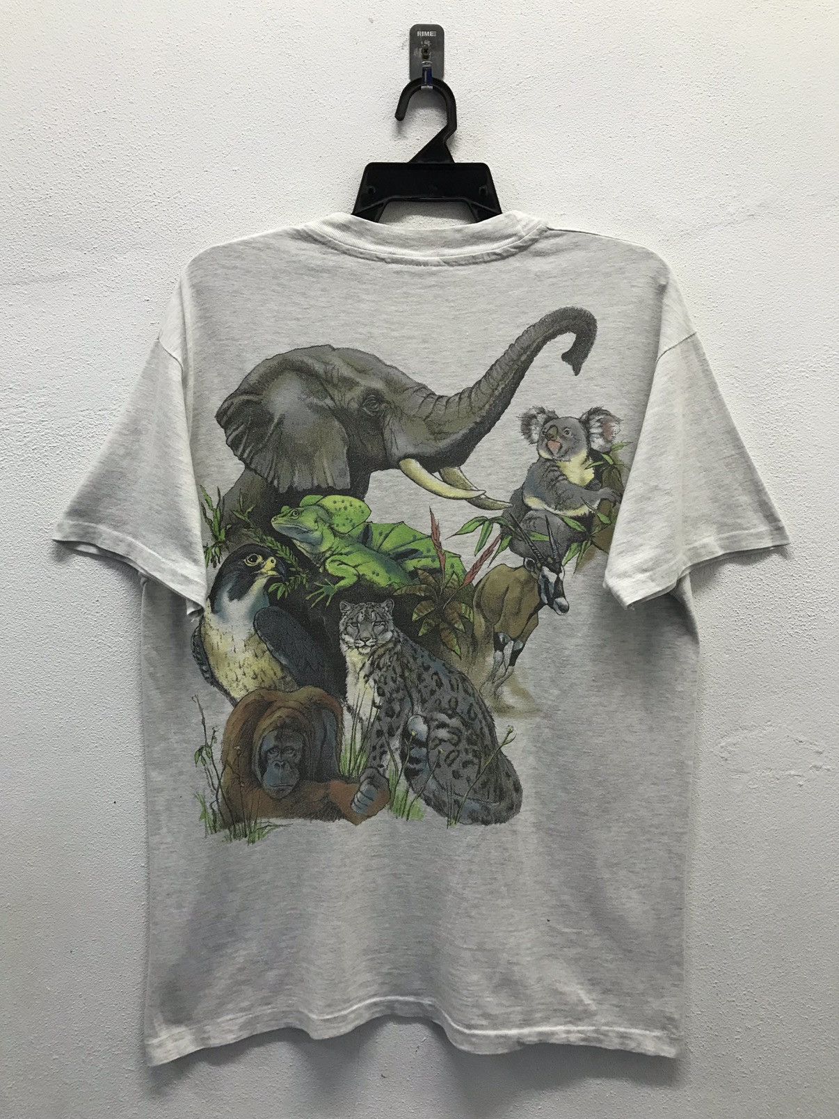 Hanes Vintage Hanes Rain Forest Animal Made In Usa Shirt Size US L / EU 52-54 / 3 - 2 Thumbnail