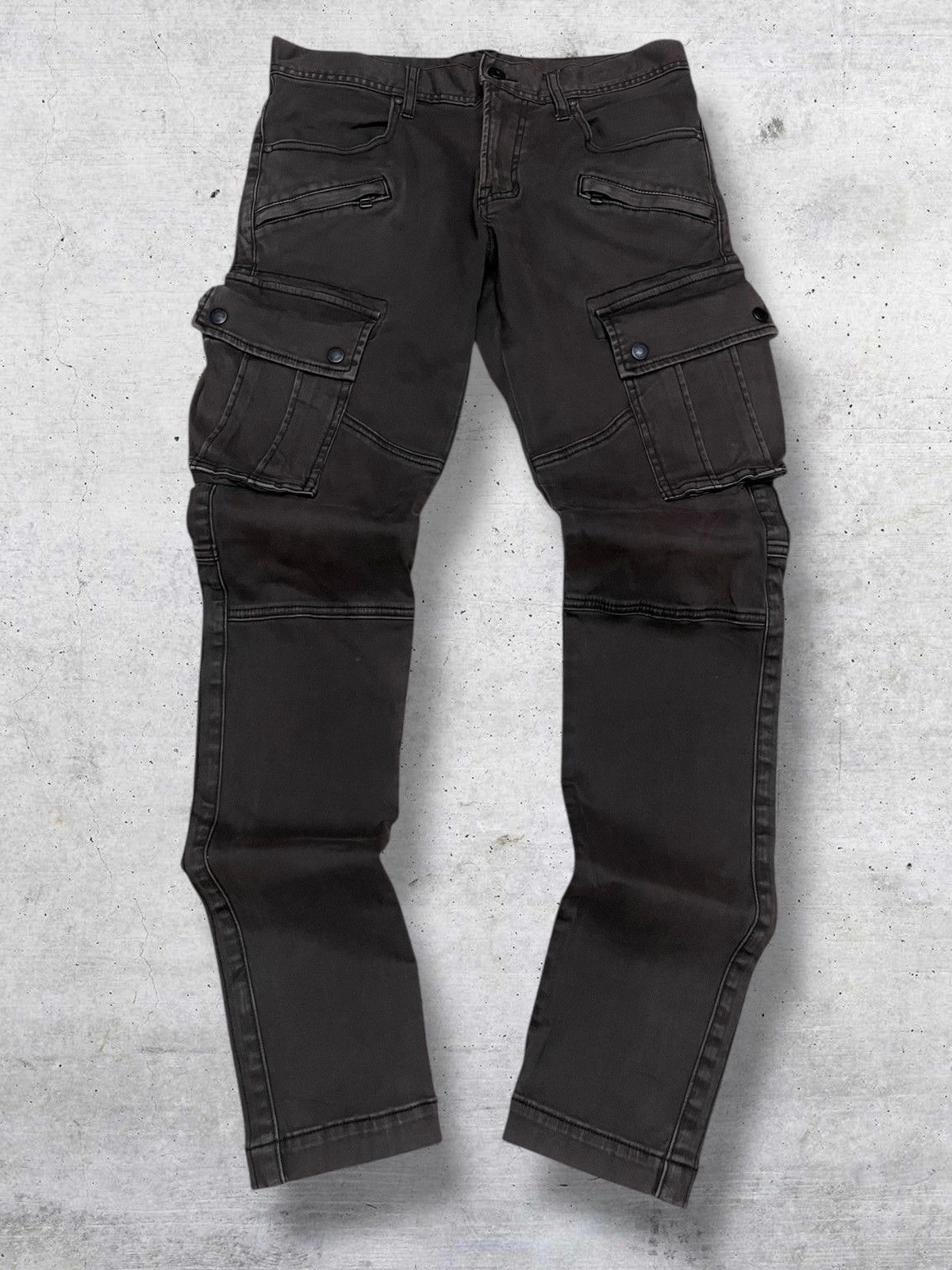 Tete Homme VINTAGE TETE HOMME 90S JAPAN DESIGNER UTILITY TACTICAL CARGO Size US 30 / EU 46 - 1 Thumbnail