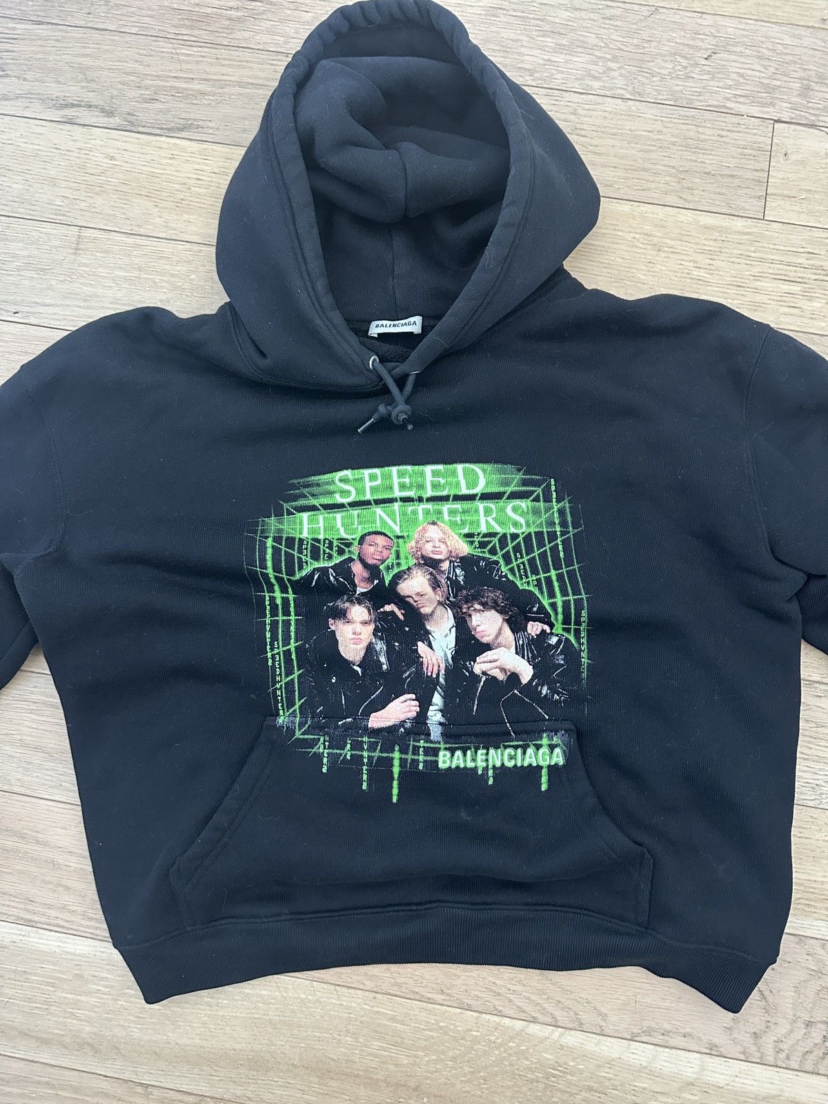 Balenciaga Balenciaga AW18 Speed Hunters Hoodie Size US S / EU 44-46 / 1 - 4 Thumbnail