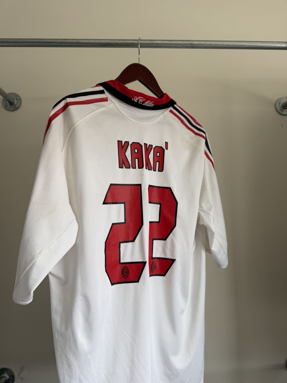 Adidas AC Milan 2004/05 Kaká Away Size US XL / EU 56 / 4 - 6 Thumbnail