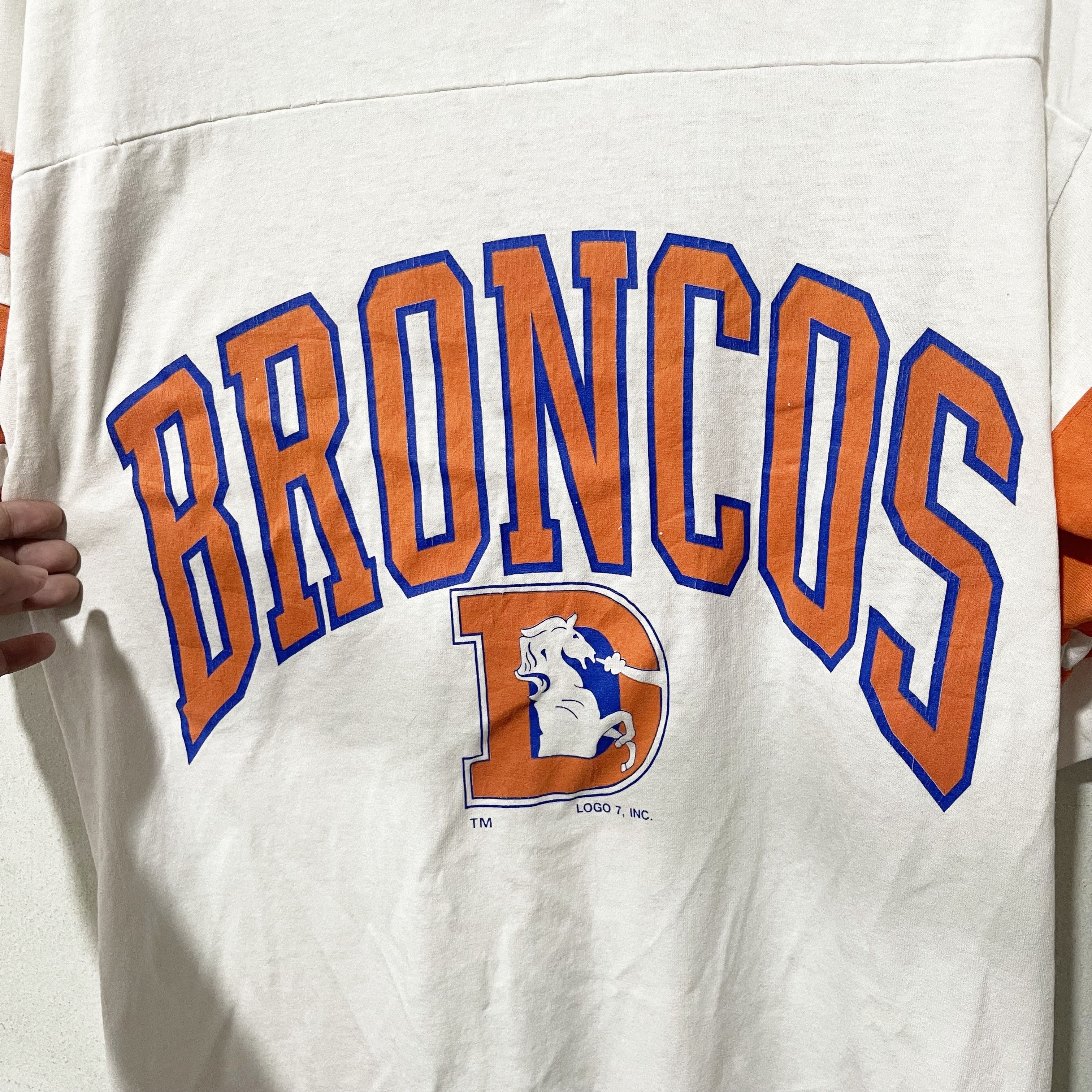 Champion × NFL × Vintage Vintage 90s Denver Broncos Jersey Shirt Size US L / EU 52-54 / 3 - 2 Thumbnail