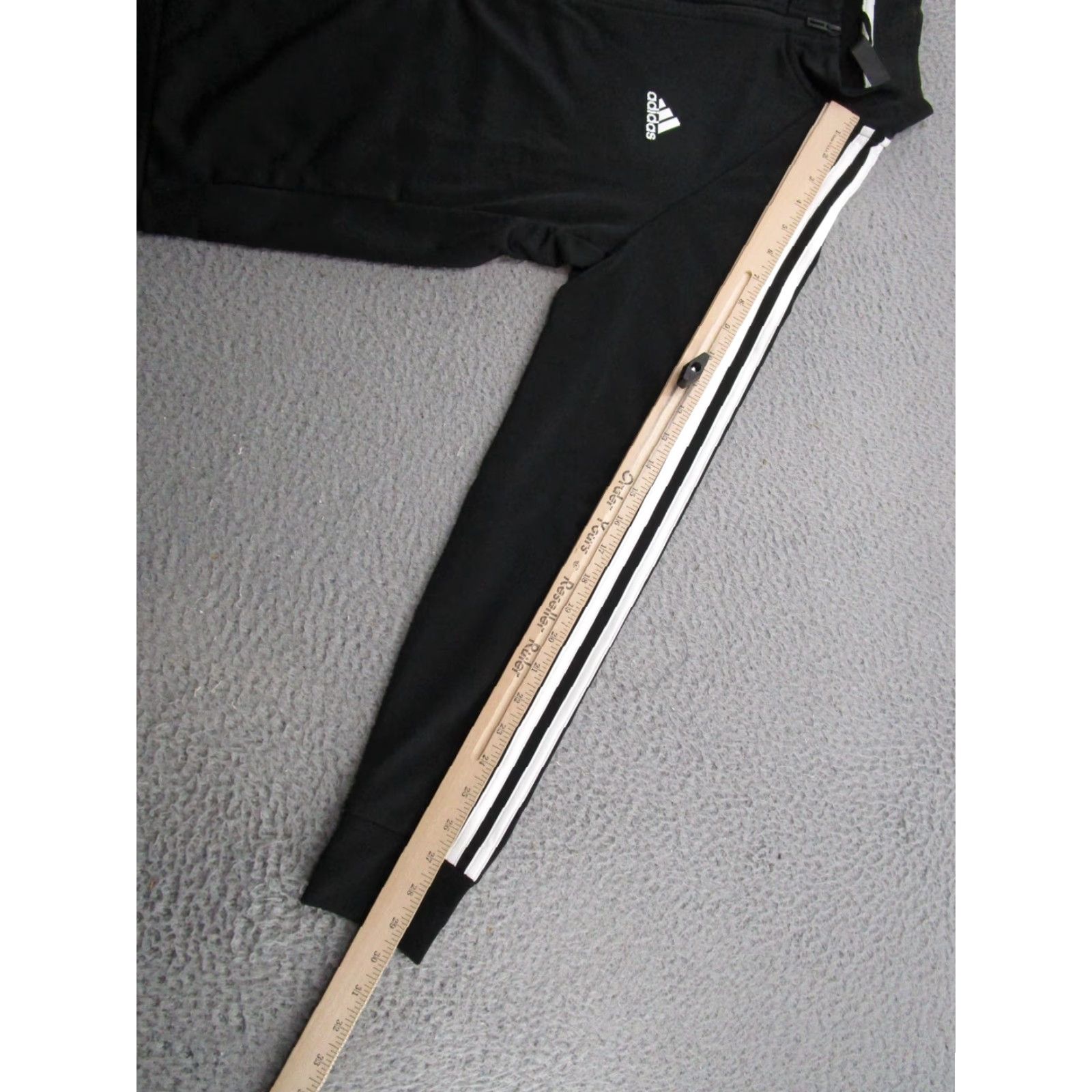 Adidas Adidas Track Jacket Women's Slim 3 Striped Primegreen Full Zip Size L Black Buttons? (Wait) Size L / US 10 / IT 46 - 7 Thumbnail