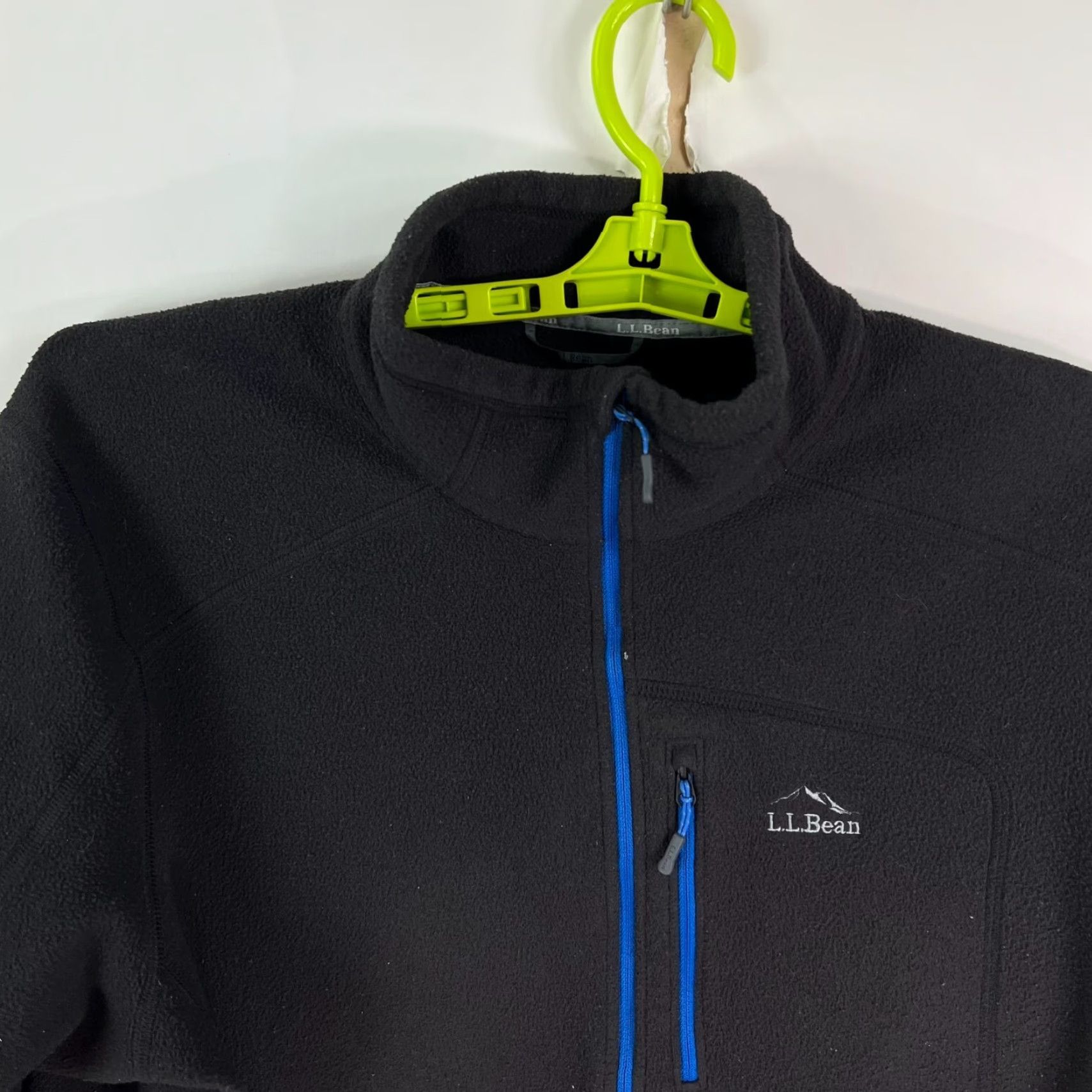 Vintage L.L. Bean 1/4 Zip Fleece Pullover Sweatshirt Mens Size L Black Slightly Fitted Size US L / EU 52-54 / 3 - 3 Thumbnail