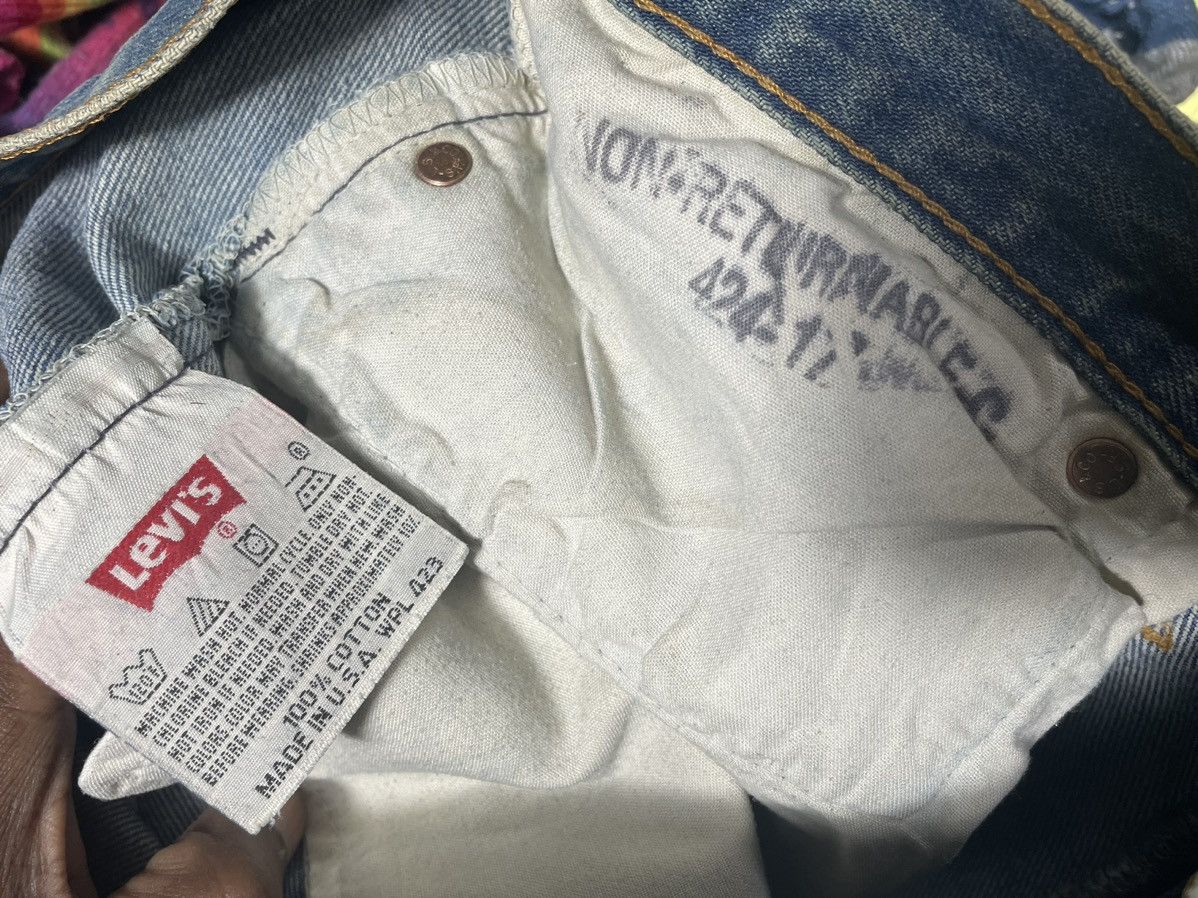 Levi's Vintage Distressed Levis 501 Jeans Size US 33 - 12 Thumbnail