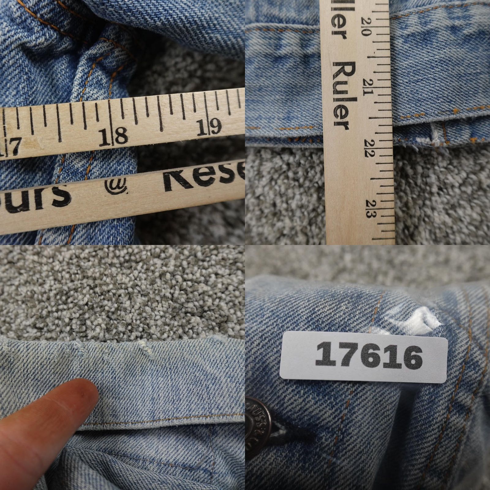 Levi's VTG Levi's Jacket Mens 36 Blue Denim Type III Trucker Western Coat 70s 80s USA Jeans Size US XXS / EU 40 - 10 Thumbnail