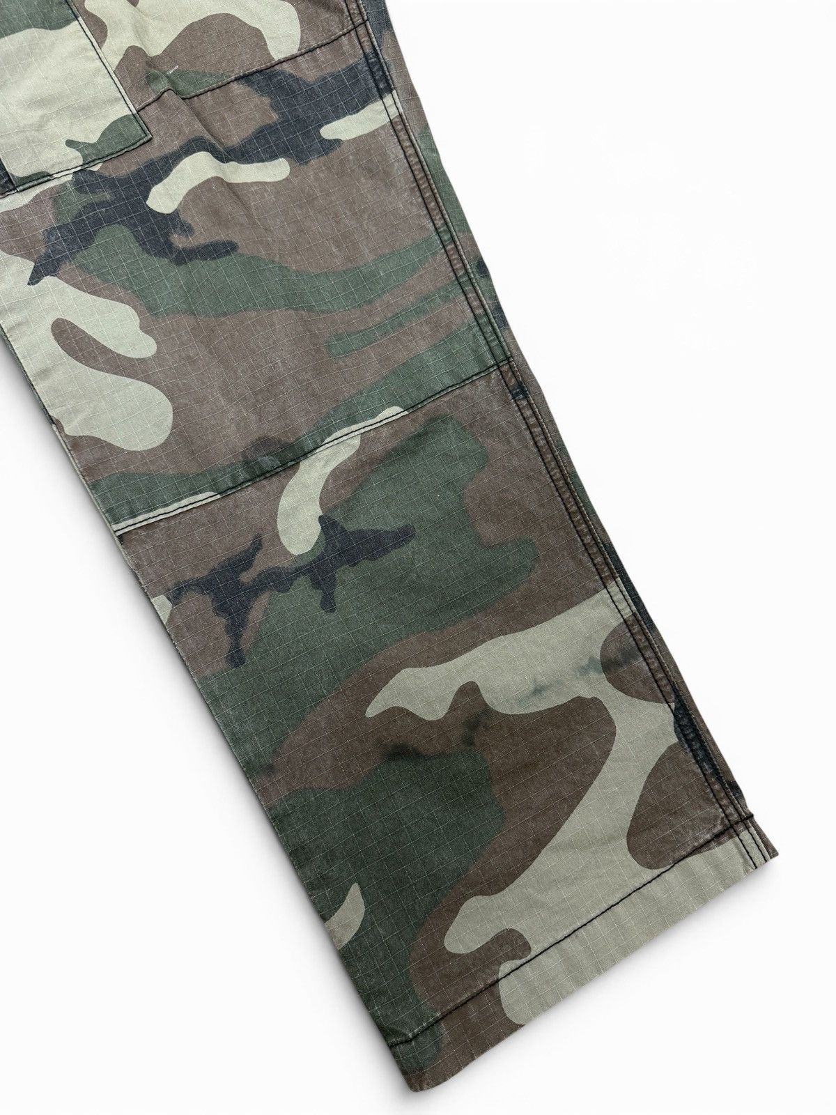 Chrome Hearts Chrome Hearts Leather Cross Patch Ripstop Camo Cargo Pants Size US 32 / EU 48 - 5 Thumbnail