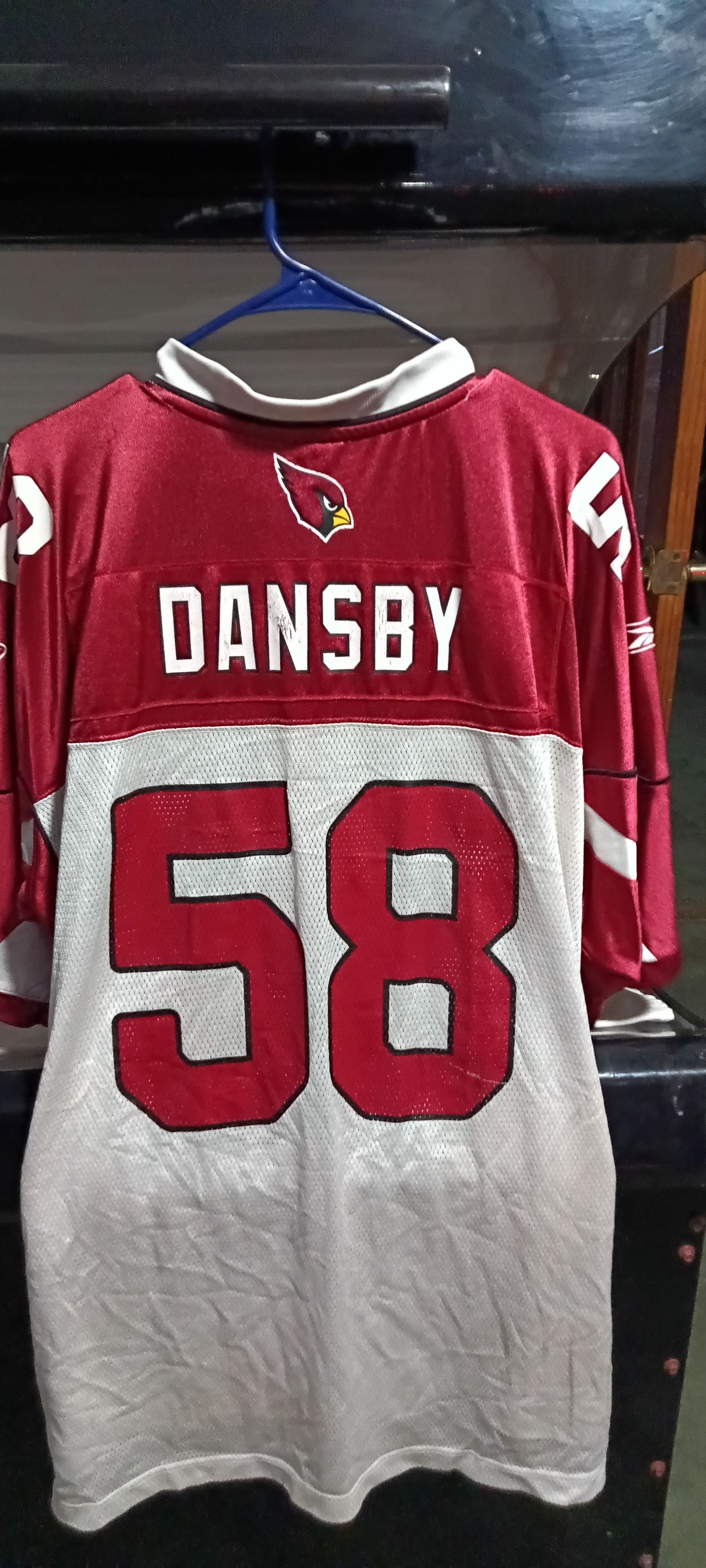 Reebok 2008-2009 season Arizona Cardinals Jersey 58 Carlos Dansby Size US XXL / EU 58 / 5 - 4 Thumbnail