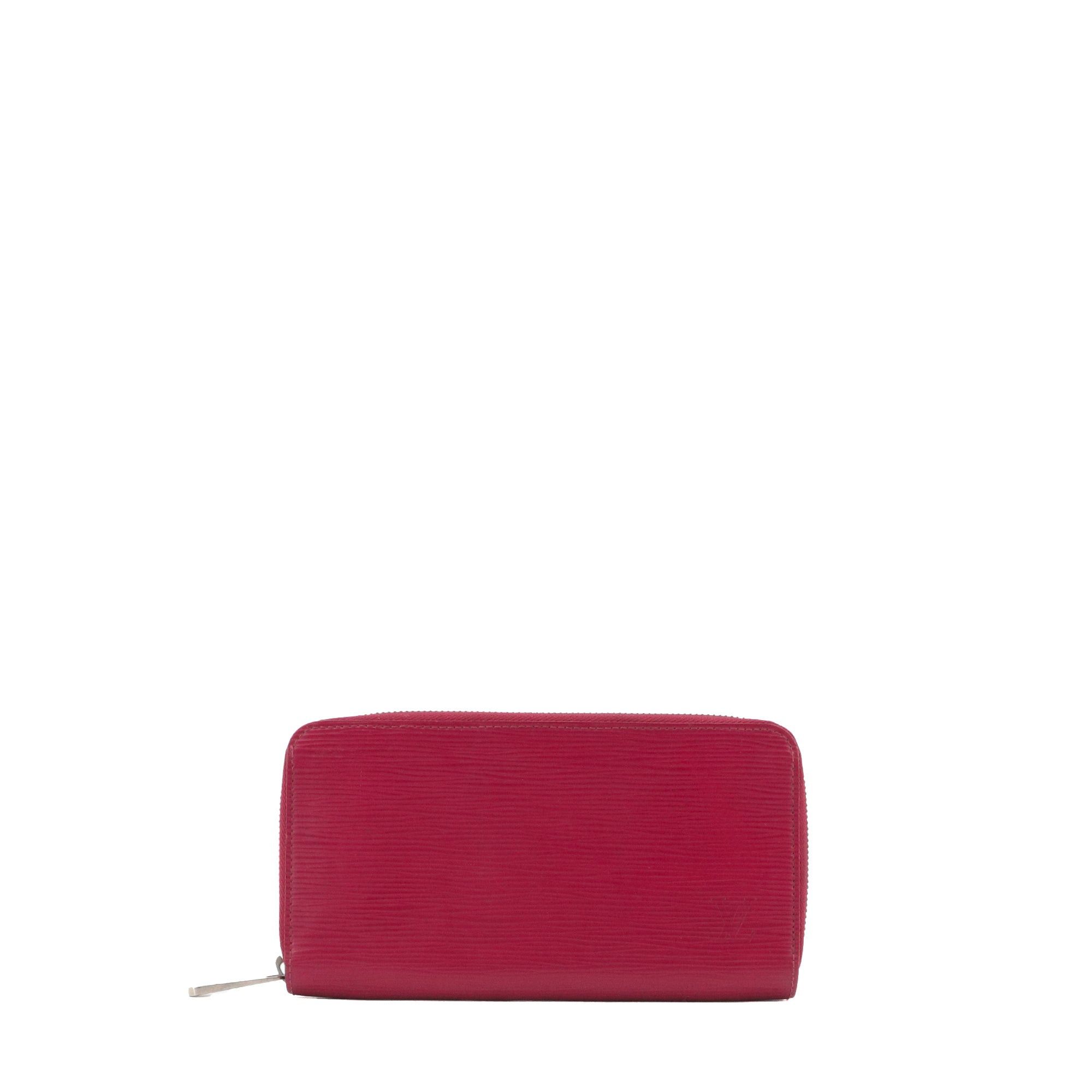 Louis Vuitton LOUIS VUITTON - Louis Vuitton Zippy wallet in fuchsia epi leather Size ONE SIZE - 1 Thumbnail