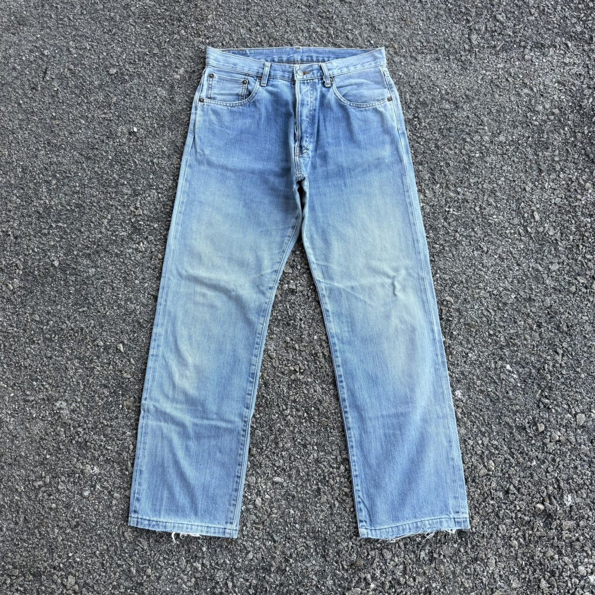 Japanese Brand × Jean × Vintage VINTAGE JAPANESE BUTTON FLY FADED JEAN DENIM PANTS Size US 33 - 2 Thumbnail