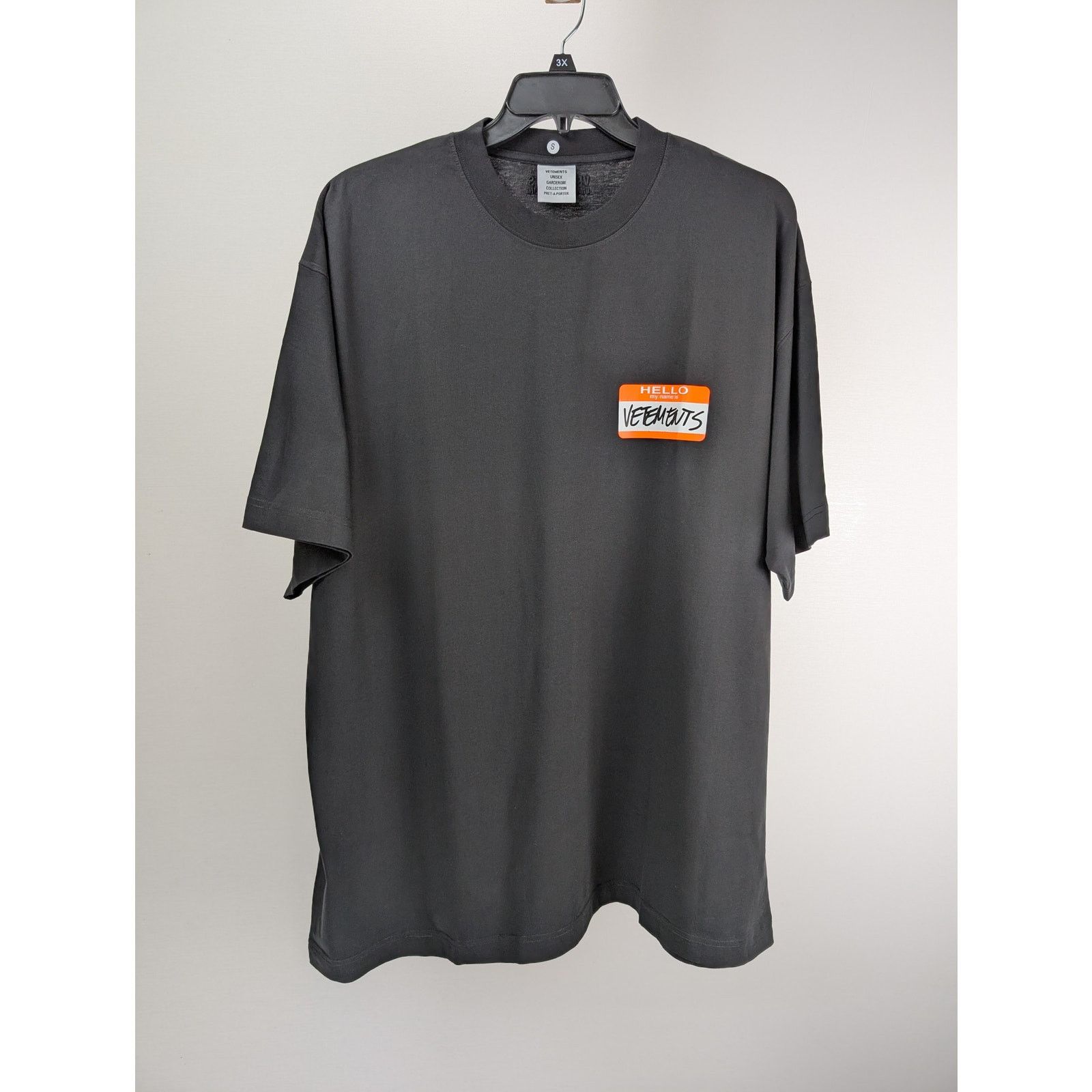 Vetements o1rshd1 Dollar Bill LS T-Shirt in Black Size US XL / EU 56 / 4 - 2 Thumbnail