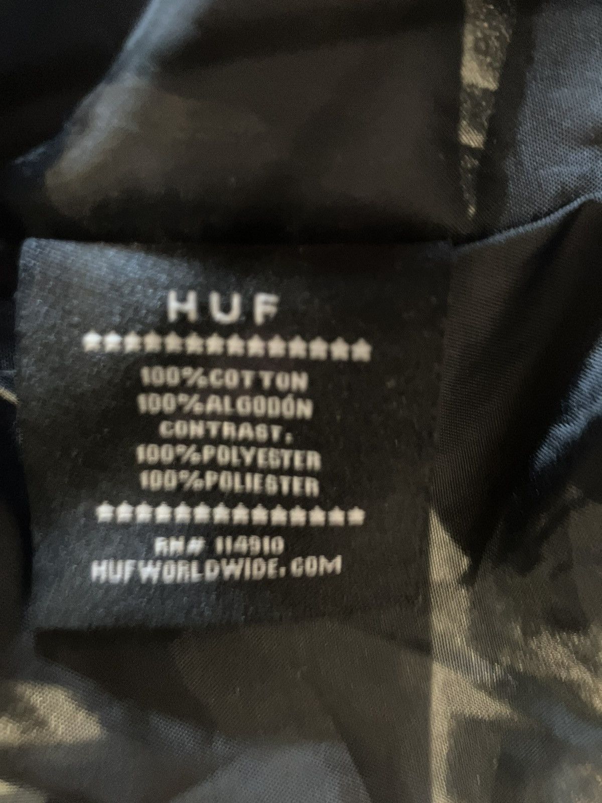 Huf Huf Kingston black bomber jacket embroidered cheetah Size US XL / EU 56 / 4 - 7 Thumbnail