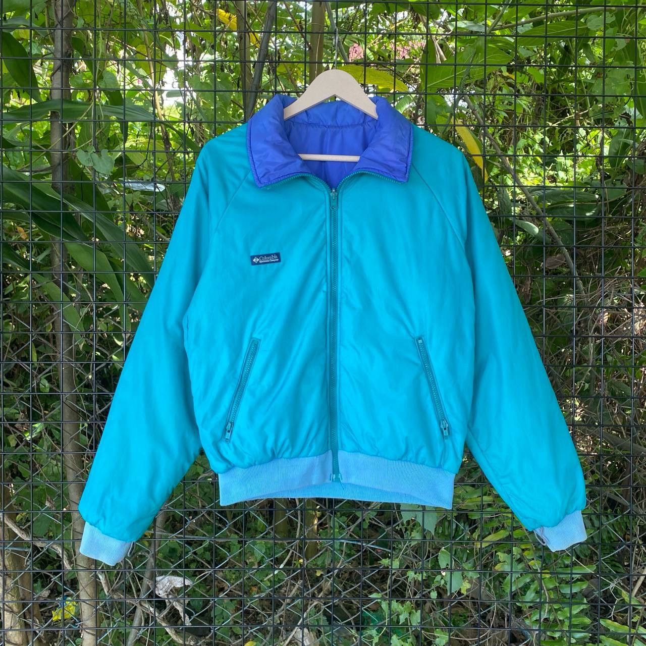 Columbia × Vintage Vtg Colombia Reversible Outdoor Jacket Size US M / EU 48-50 / 2 - 1 Thumbnail