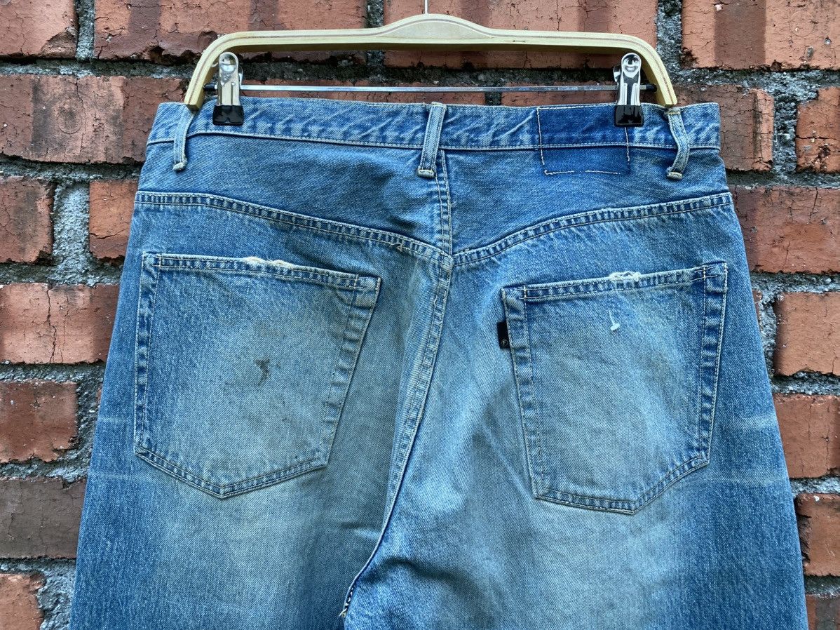Japanese Brand W36x30 FAT TYO redline baggy jeans Size US 36 / EU 52 - 3 Thumbnail
