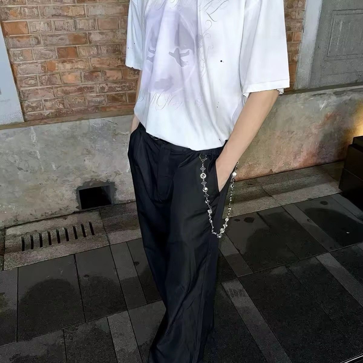 Japanese Brand × Jewelry New petals Four leaf clover neutral jeans Chain Size ONE SIZE - 5 Thumbnail