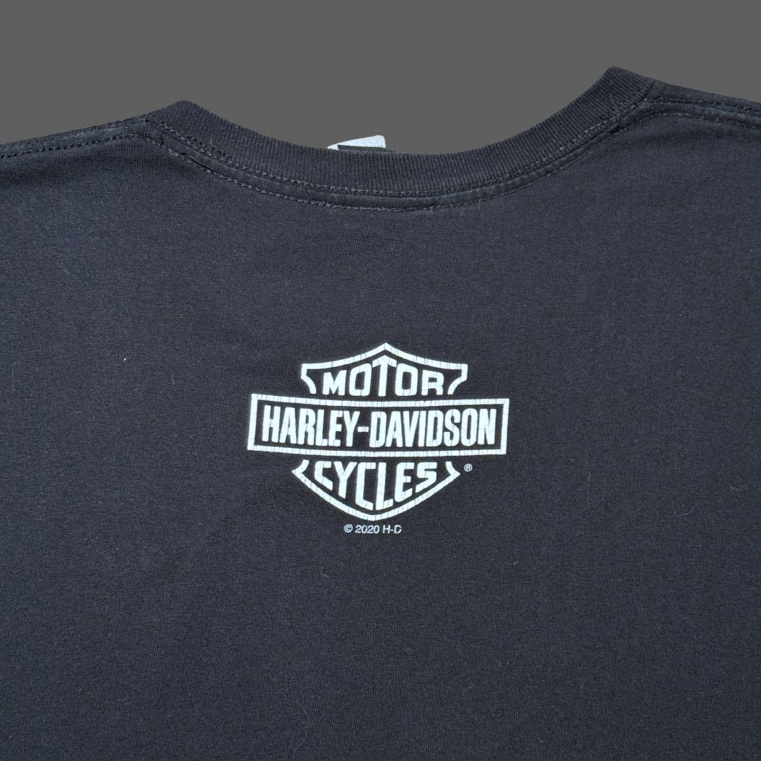 Harley Davidson Harley Davidson Livewire 2020 Black Graphic Tee Size XL GUC Size US XL / EU 56 / 4 - 9 Thumbnail