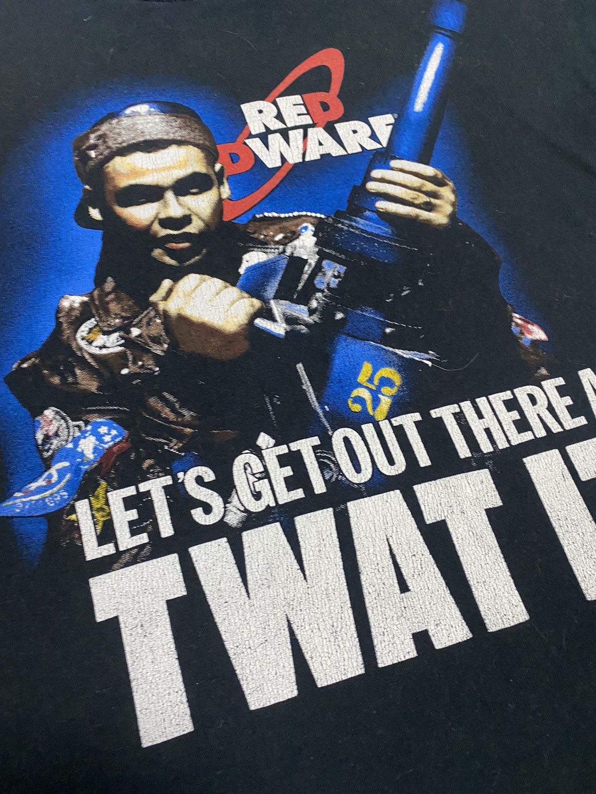Vintage Vintage Red Dwarf Lets Twat shirt 10th anniversary Size XL Size US XL / EU 56 / 4 - 6 Thumbnail