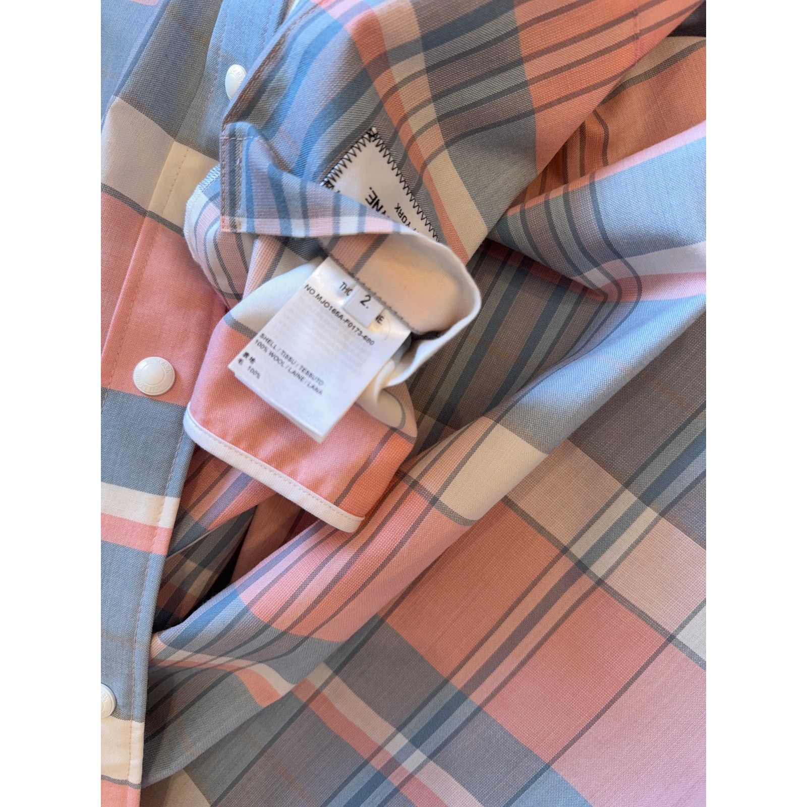 Thom Browne $2360 Thom Browne Oversized Shirt Jacket - 2 Size US M / EU 48-50 / 2 - 9 Thumbnail