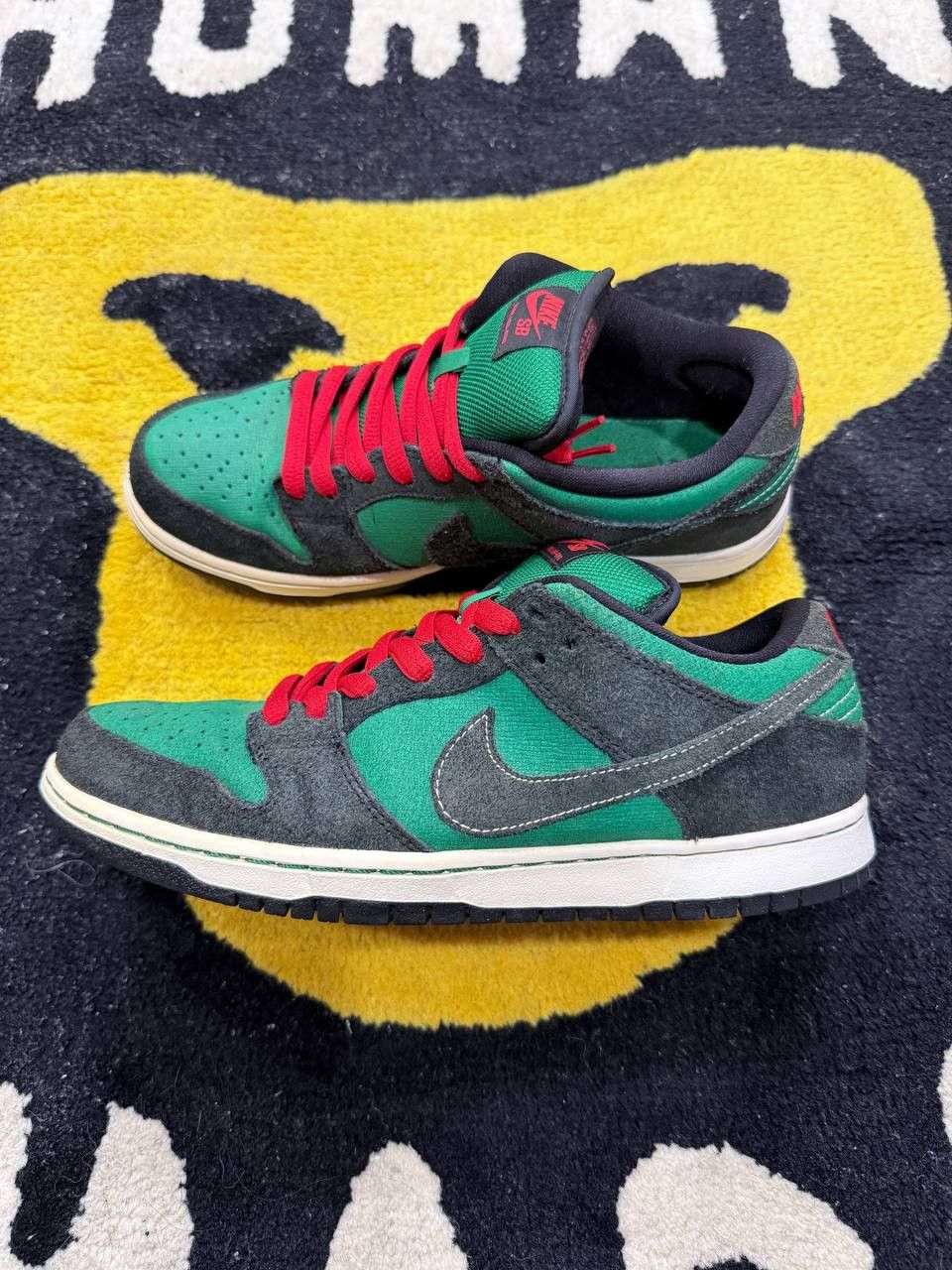 Nike Nike SB Dunk Low Pine Green Black (2012) 313170-306 Size US 8.5 / EU 41-42 - 1 Thumbnail