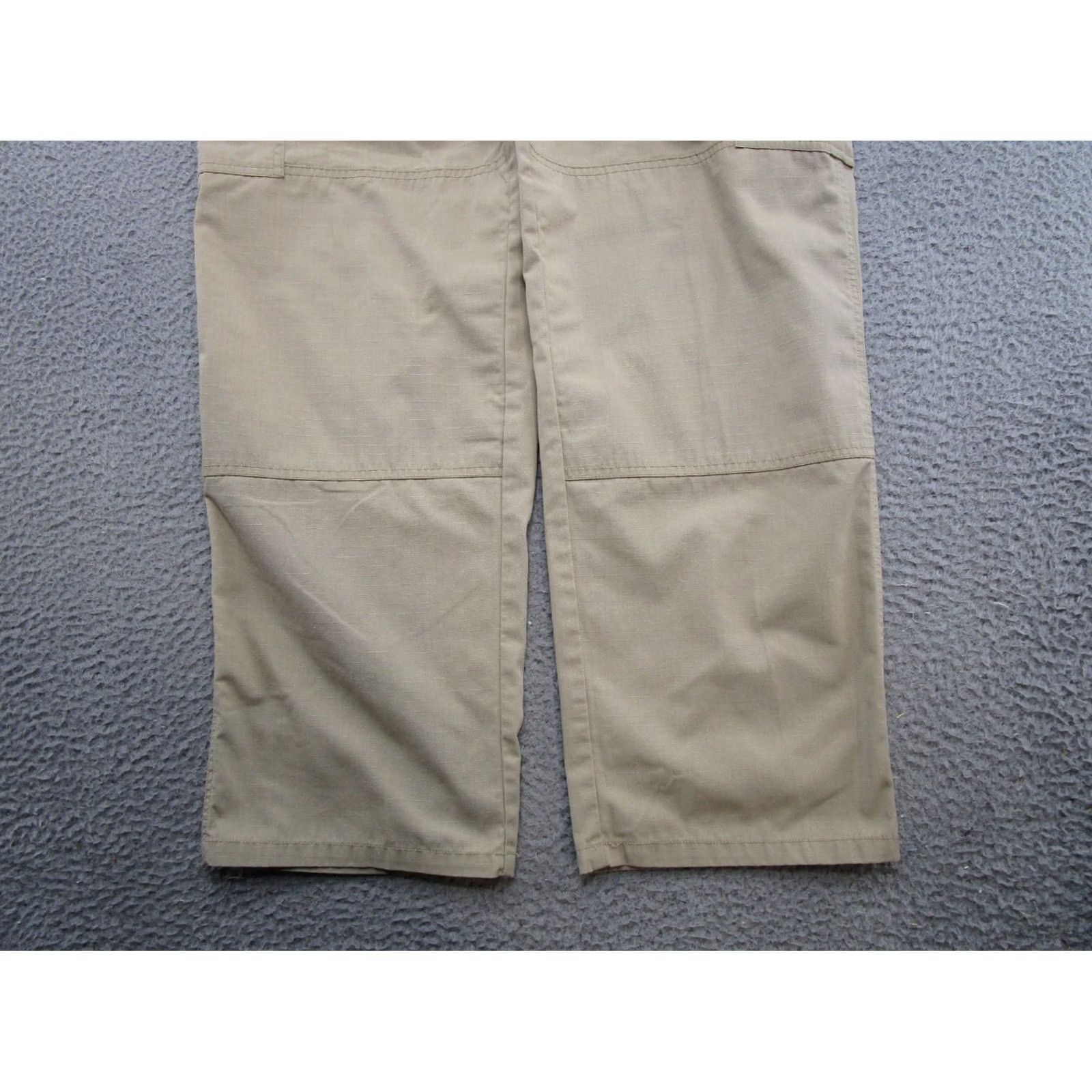 Vintage 511 Tactical Cargo Pants Beige Elastic Waist Double Knee Mens SZ 38x32 Regular Inseam 32 Size US 38 / EU 54 - 2 Thumbnail