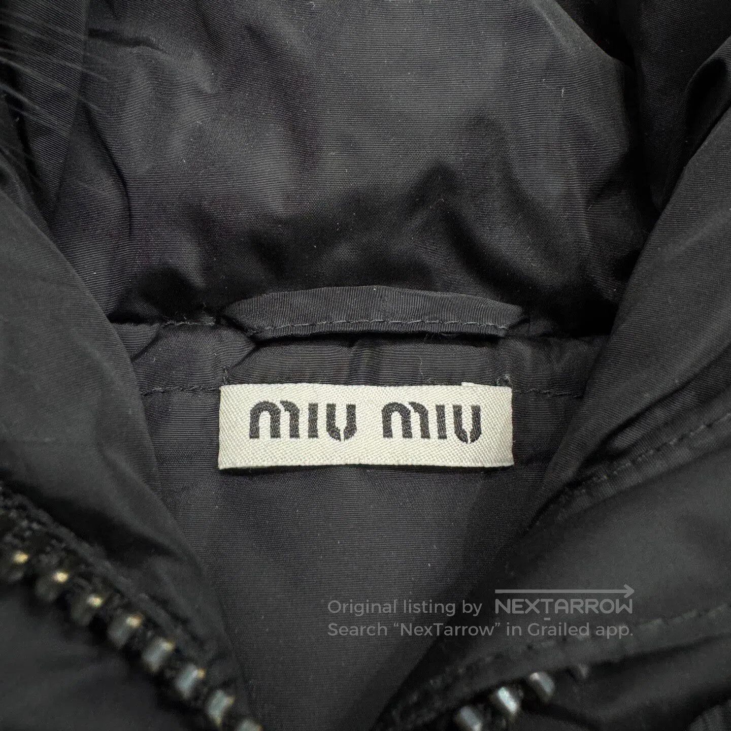 Miu Miu Miu Miu size38 Fur-lined down jacket with a woolen collar| Size M / US 6-8 / IT 42-44 - 4 Thumbnail